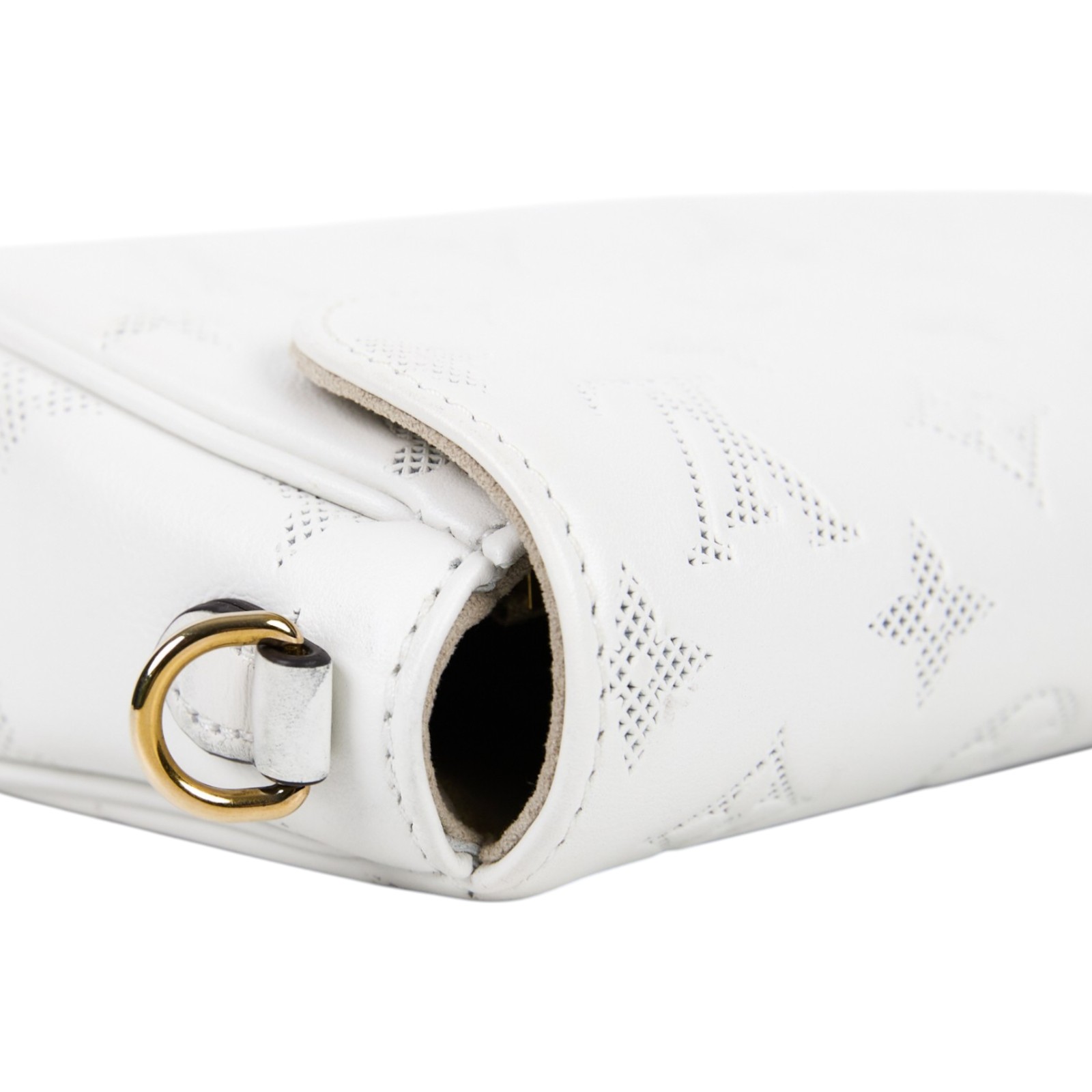路易威登 LOUIS VUITTON Wallet on Chain Ivy 肩背包 手拿包 M11299 晶片款 白WOC IVY 無附屬品