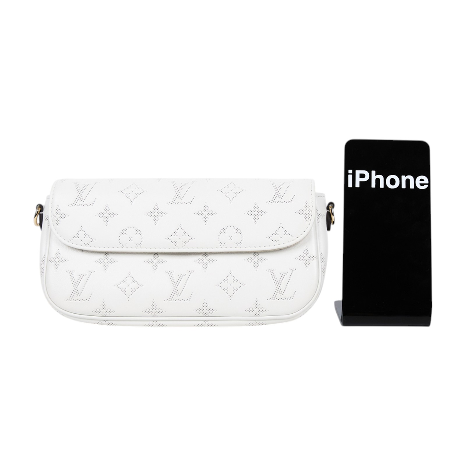 路易威登 LOUIS VUITTON Wallet on Chain Ivy 肩背包 手拿包 M11299 晶片款 白WOC IVY 無附屬品