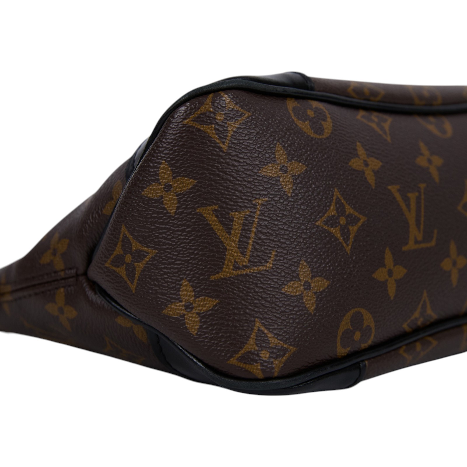 路易威登 LOUIS VUITTON Boulogne 黑色 牛角包 手提 斜肩背包 M45831 晶片款  防塵袋/原廠盒子/購買證明正本/背帶２