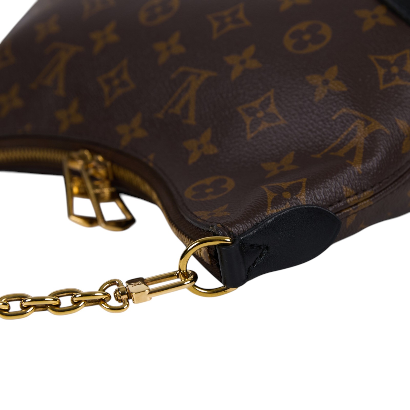 路易威登 LOUIS VUITTON Boulogne 黑色 牛角包 手提 斜肩背包 M45831 晶片款  防塵袋/原廠盒子/購買證明正本/背帶２