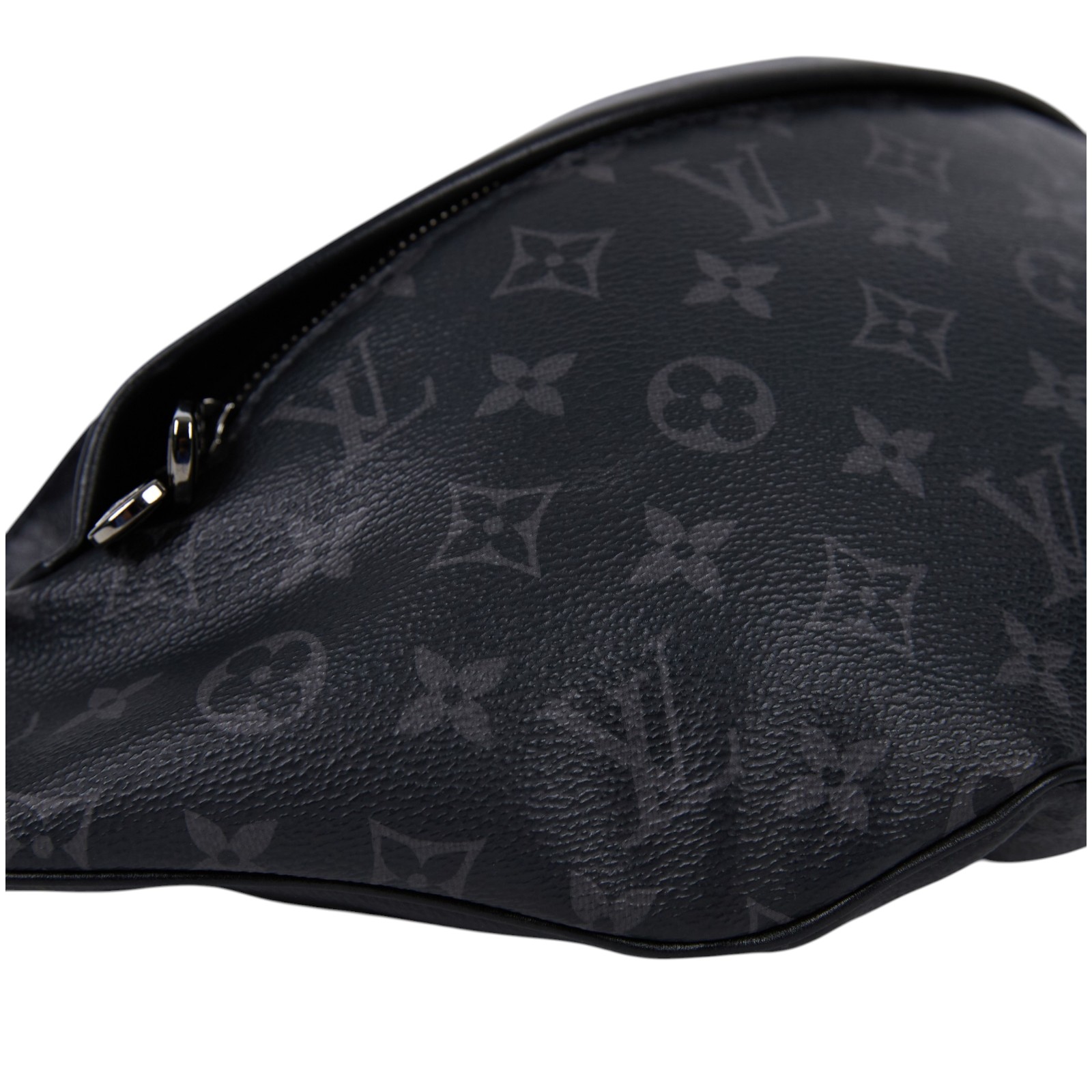 路易威登 LOUIS VUITTON Discovery 黑帆布 腰包 M44336 黑原花DISCOVERY腰包 防塵袋/購買證明正本/原廠盒子