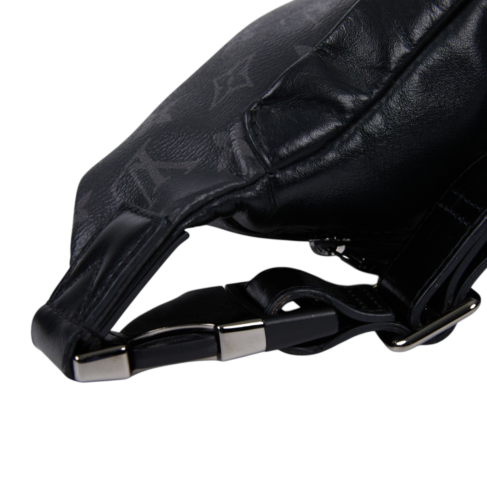 路易威登 LOUIS VUITTON Discovery 黑帆布 腰包 M44336 黑原花DISCOVERY腰包 防塵袋/購買證明正本/原廠盒子