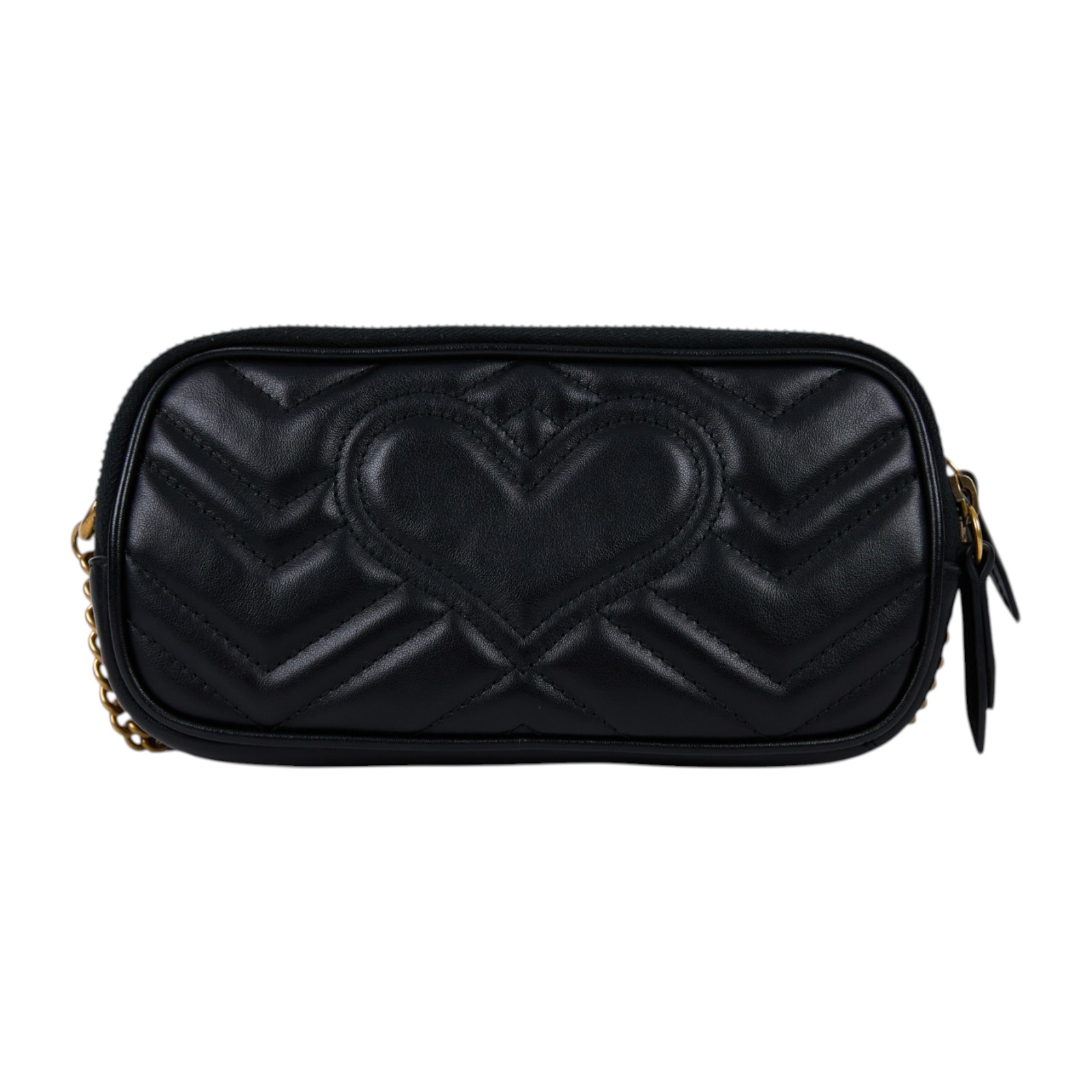 古馳 GUCCI GG Marmont 肩背包 斜背包 546581 DTDCT 黑金MARMONT CHAINE鍊條包 防塵袋