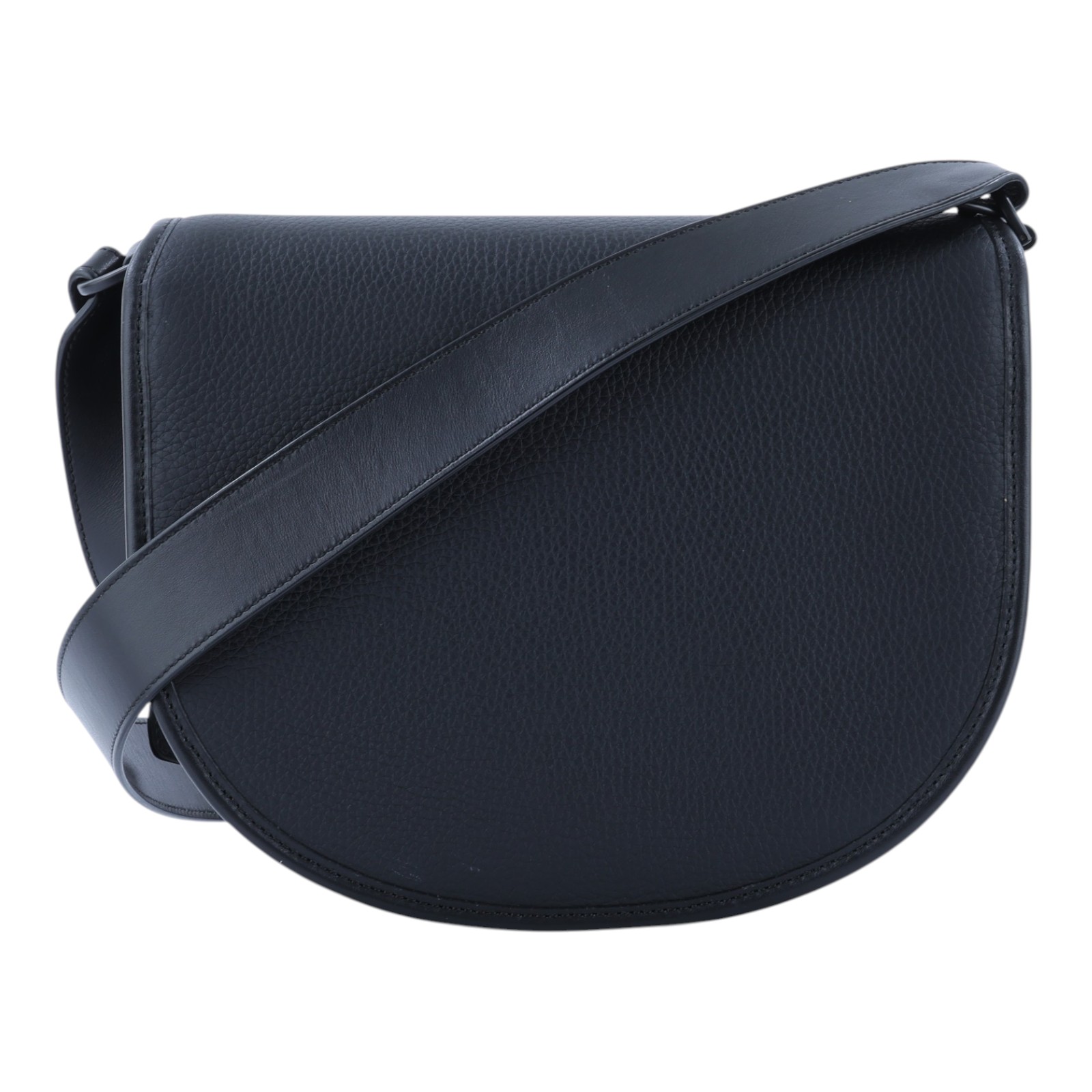 迪奧 CHRISTIAN DIOR Gallop Bag with Strap 肩背包 斜背包 1ADPO255LAC 黑馬鞍GALLOP斜揹包 購買證明正本