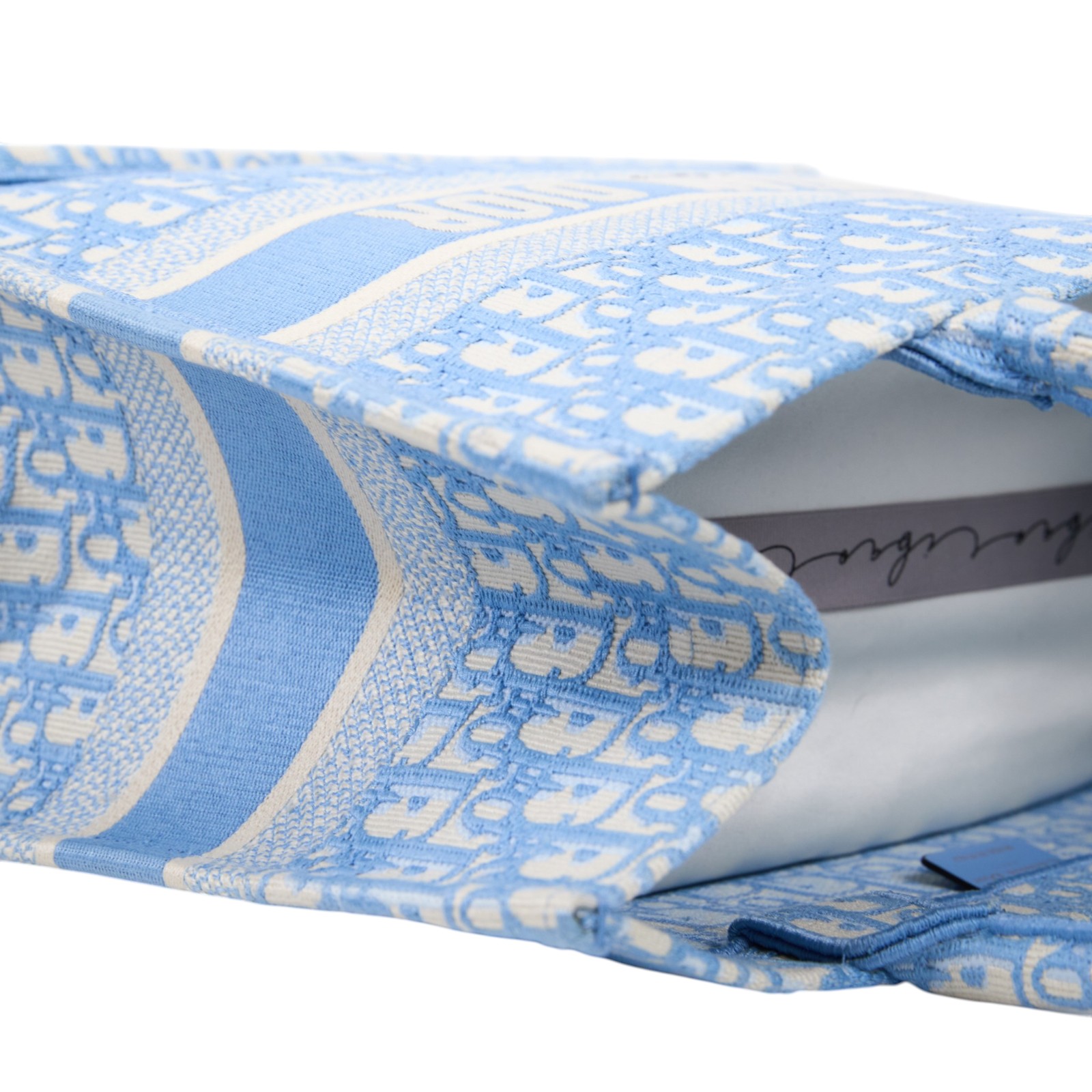 迪奧 CHRISTIAN DIOR Book Tote 中型 托特包 Dior Oblique M1296ZRIW  無附屬品