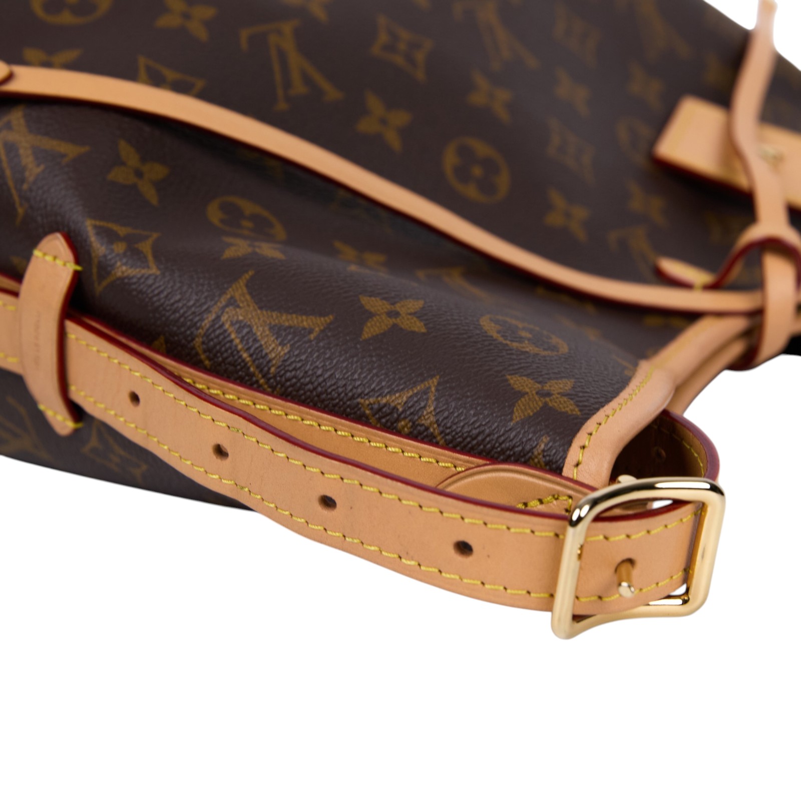 路易威登 LOUIS VUITTON CarryAll PM 原花 肩背包 M46203 晶片款 原花CARRYALL PM 原廠盒子/防塵袋/購買證明正本