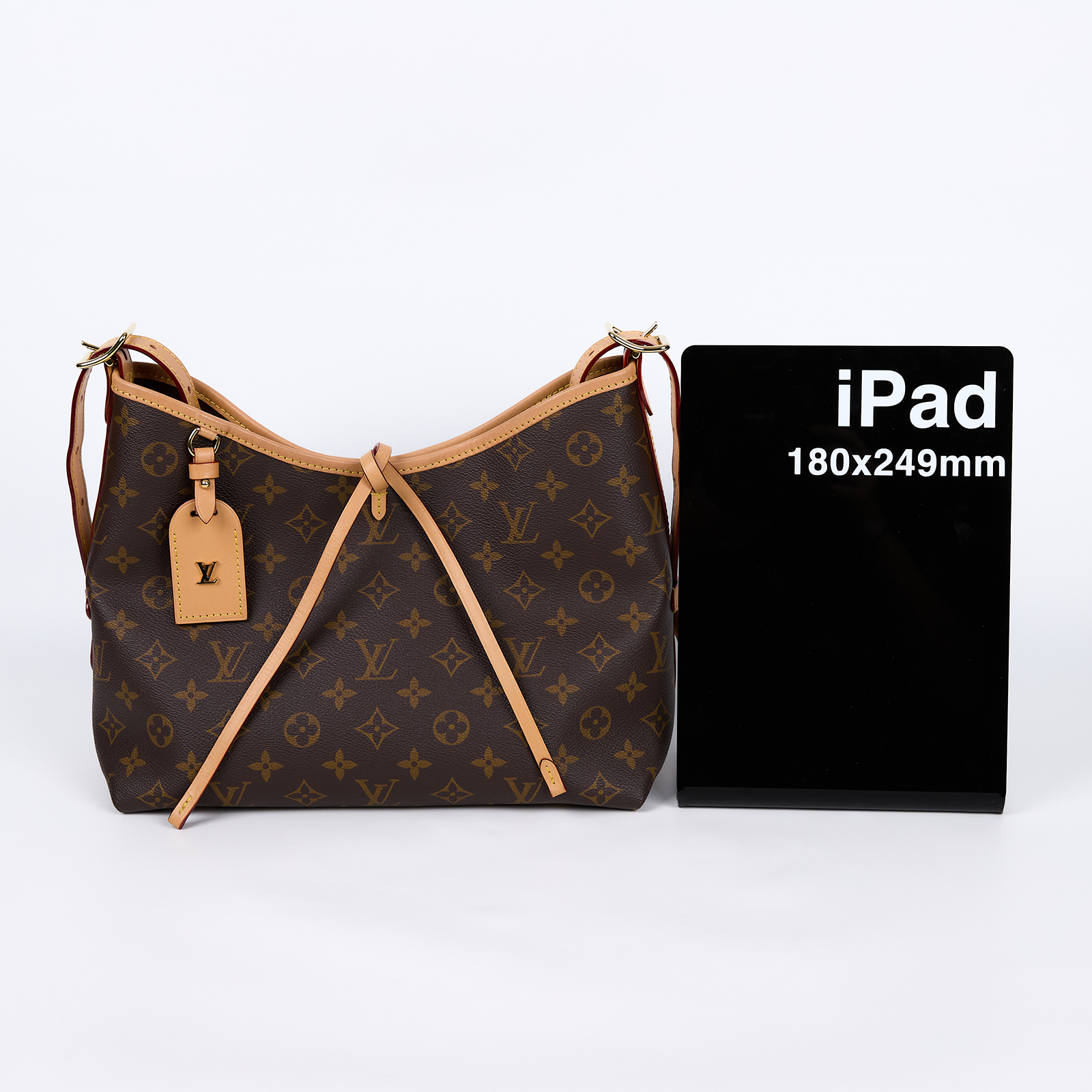 路易威登 LOUIS VUITTON CarryAll PM 原花 肩背包 M46203 晶片款 原花CARRYALL PM 原廠盒子/防塵袋/購買證明正本