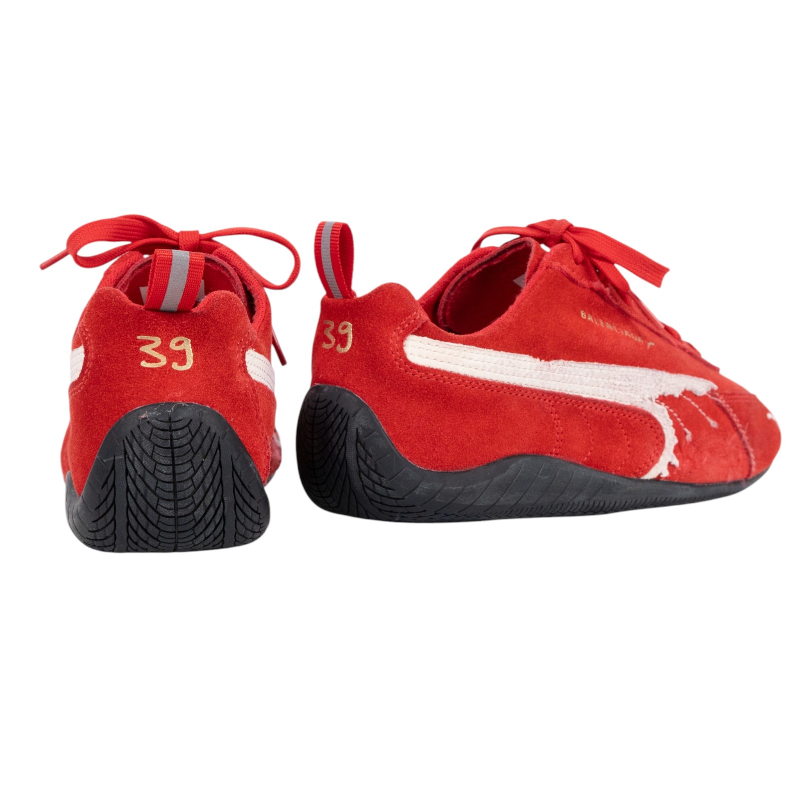 巴黎世家 BALENCIAGA Puma 聯名 Ultrasoft Speedcat 運動鞋 847146WSDSD_39  原廠盒子