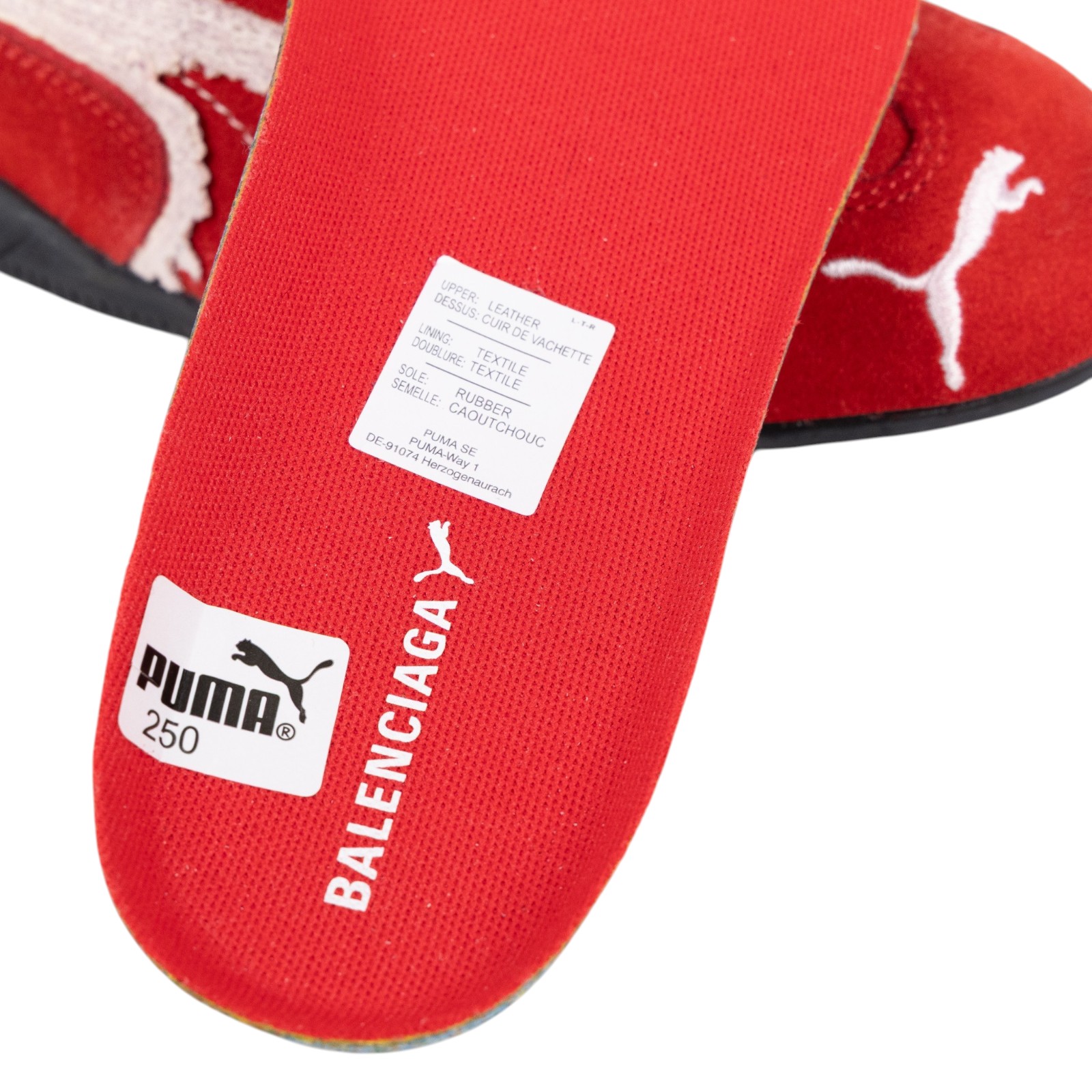 巴黎世家 BALENCIAGA Puma 聯名 Ultrasoft Speedcat 運動鞋 847146WSDSD_39  原廠盒子