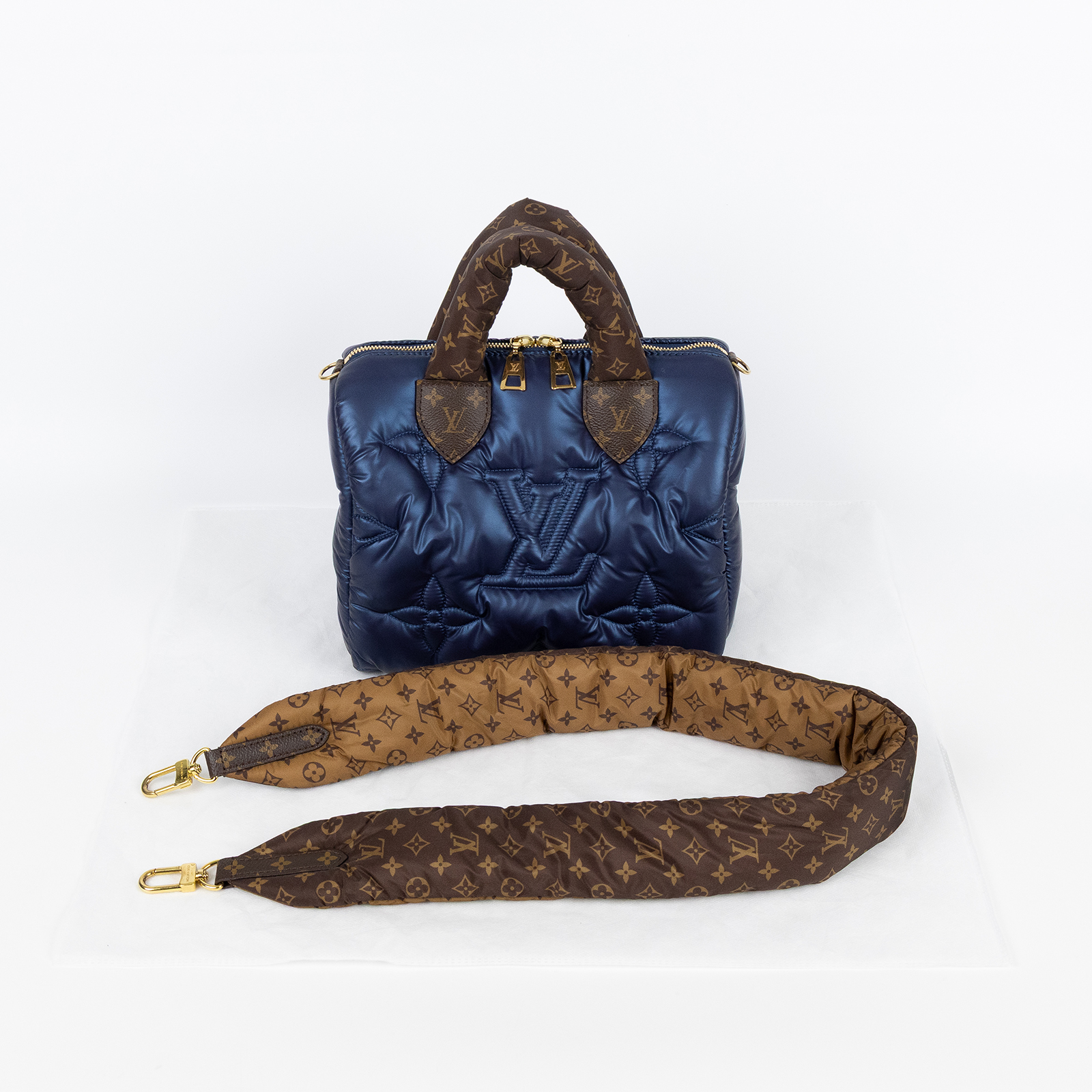 路易威登 LOUIS VUITTON PILLOW Speedy Bandoulière 25 手提包 肩背包 斜背包 M21061 晶片款  無附屬品