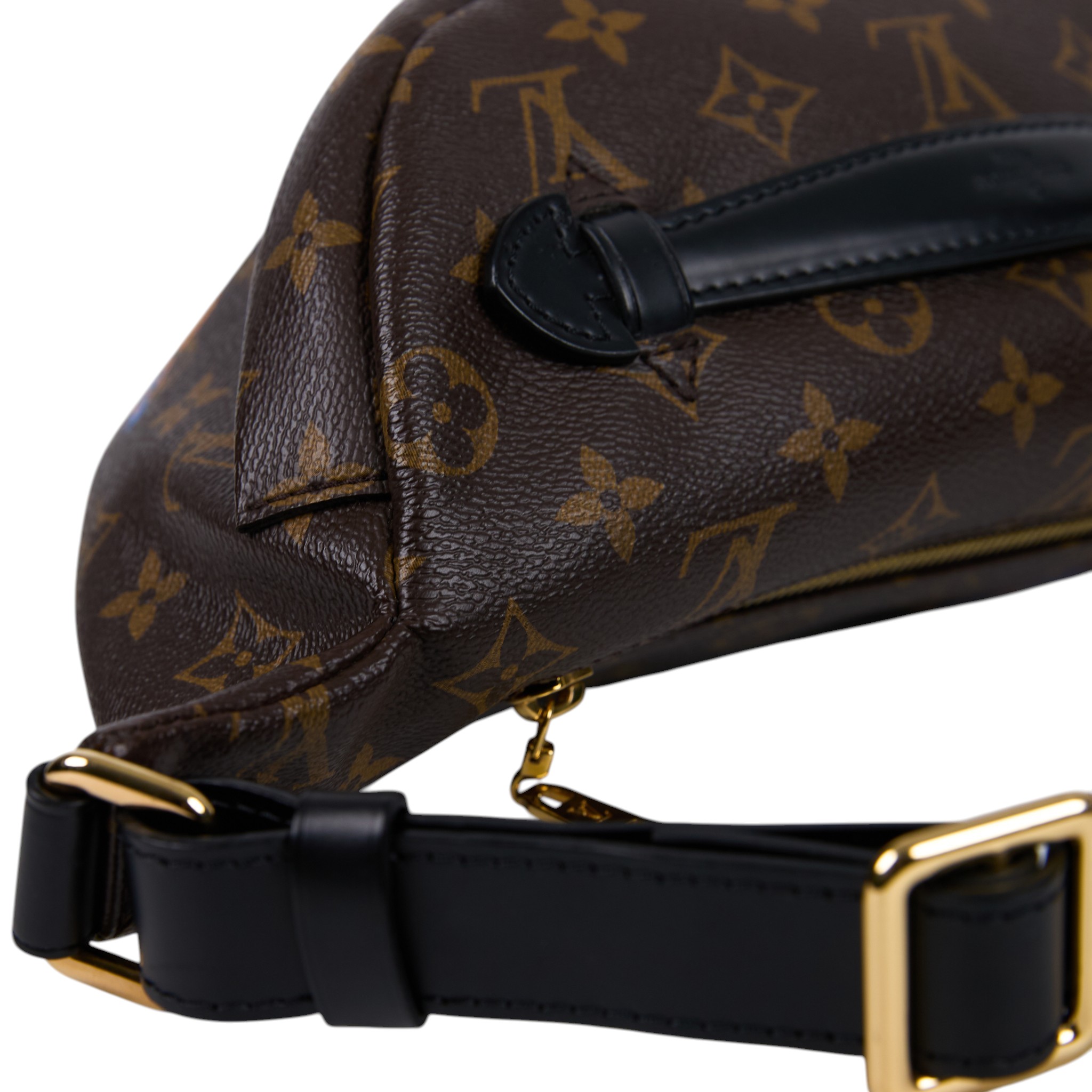 路易威登 LOUIS VUITTON Bumbag 經典帆布 腰包 斜跨包 M43644 原花客製化腰包 無附屬品