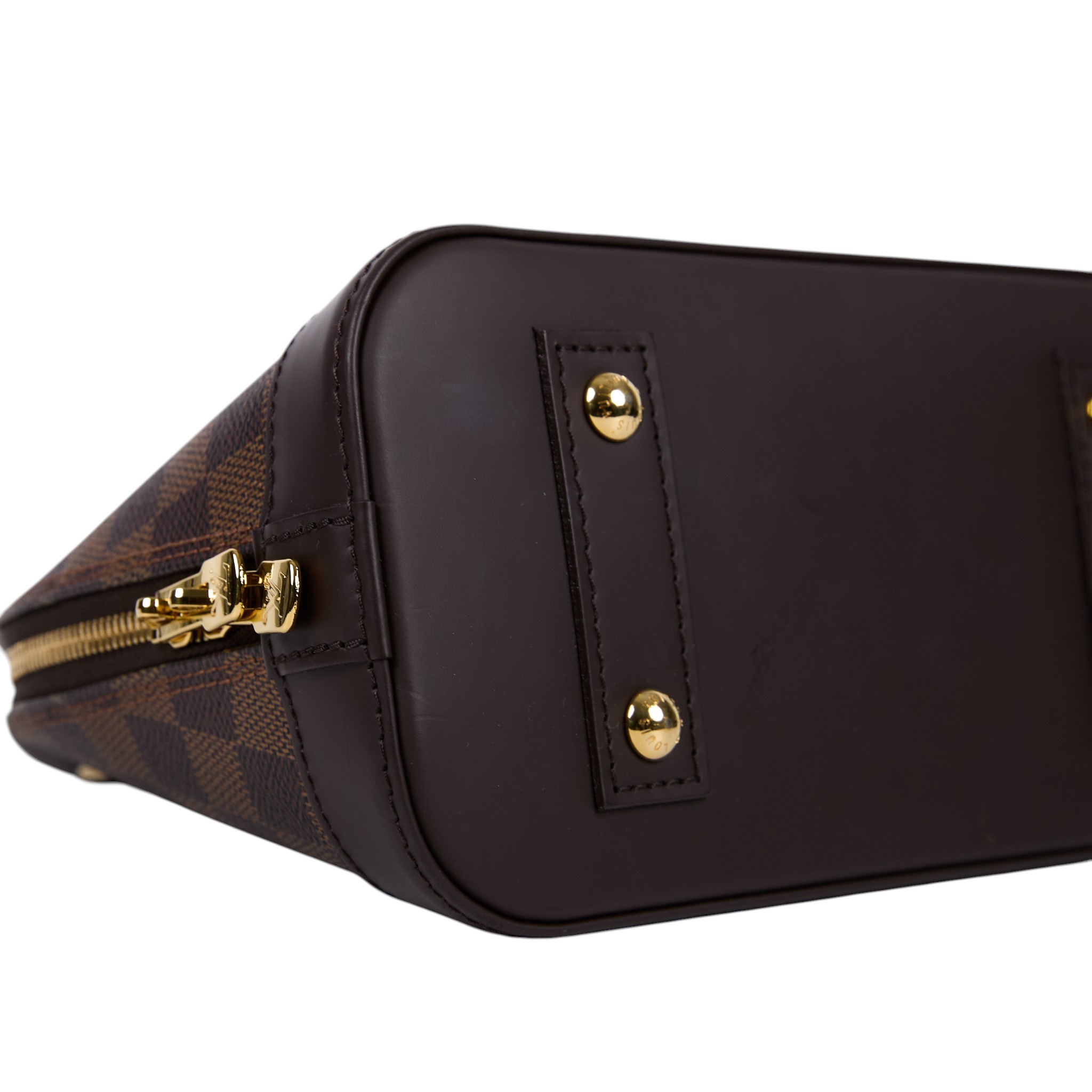 路易威登 LOUIS VUITTON Alma BB 貝殼包 棋盤格 Ebene帆布 N41221 棋盤ALMA BB 原廠盒子/防塵袋/背帶/鎖組/皮革吊飾