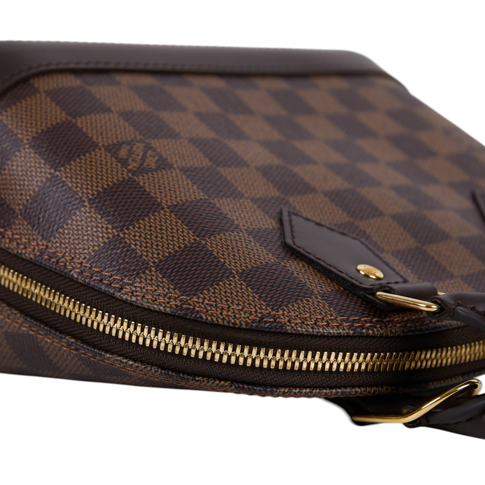 路易威登 LOUIS VUITTON Alma BB 貝殼包 棋盤格 Ebene帆布 N41221 棋盤ALMA BB 原廠盒子/防塵袋/背帶/鎖組/皮革吊飾