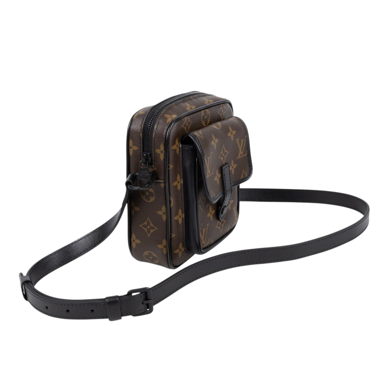 路易威登 LOUIS VUITTON Christopher 斜背 隨身包 M69404 原花Christopher隨身包 無附屬品