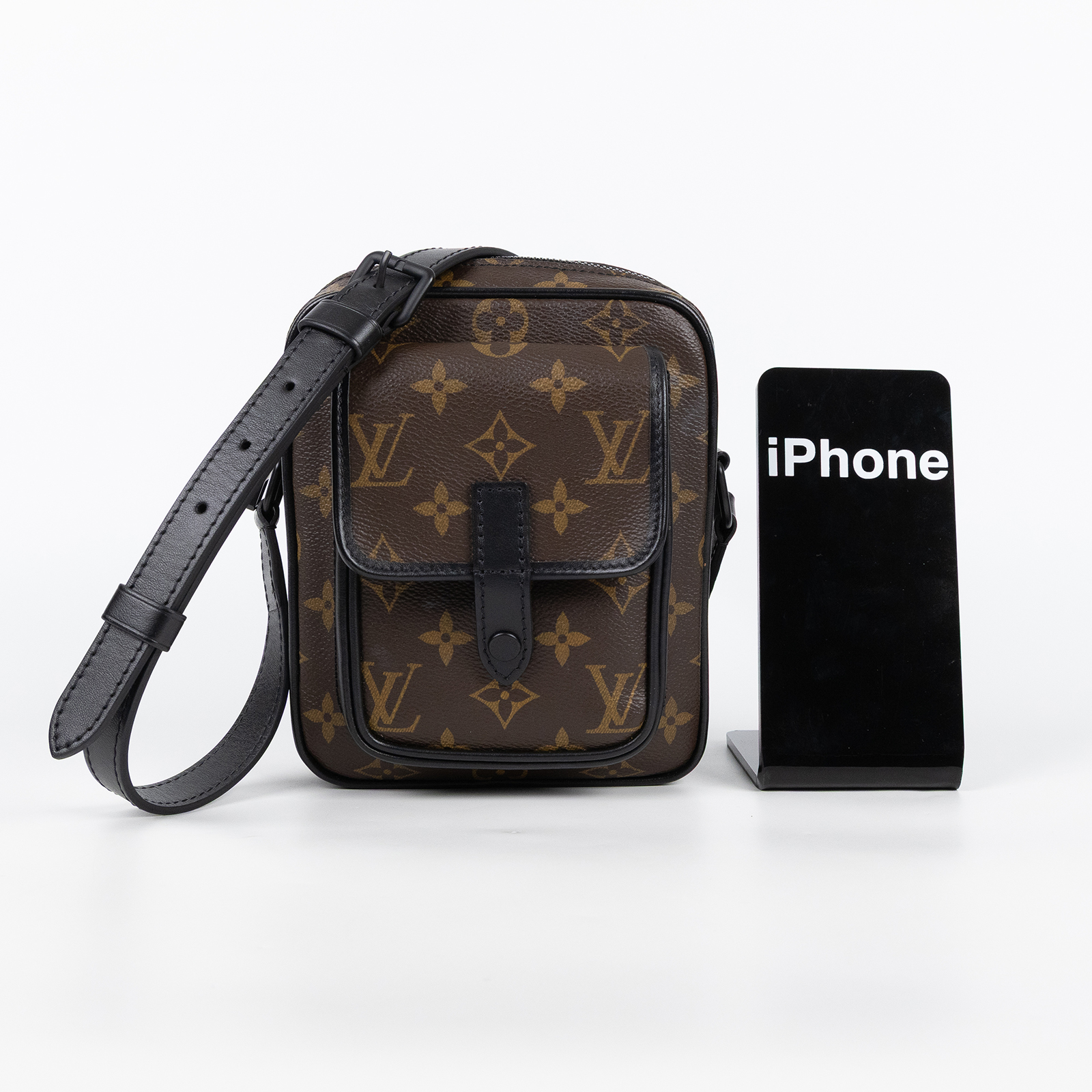 路易威登 LOUIS VUITTON Christopher 斜背 隨身包 M69404 原花Christopher隨身包 無附屬品
