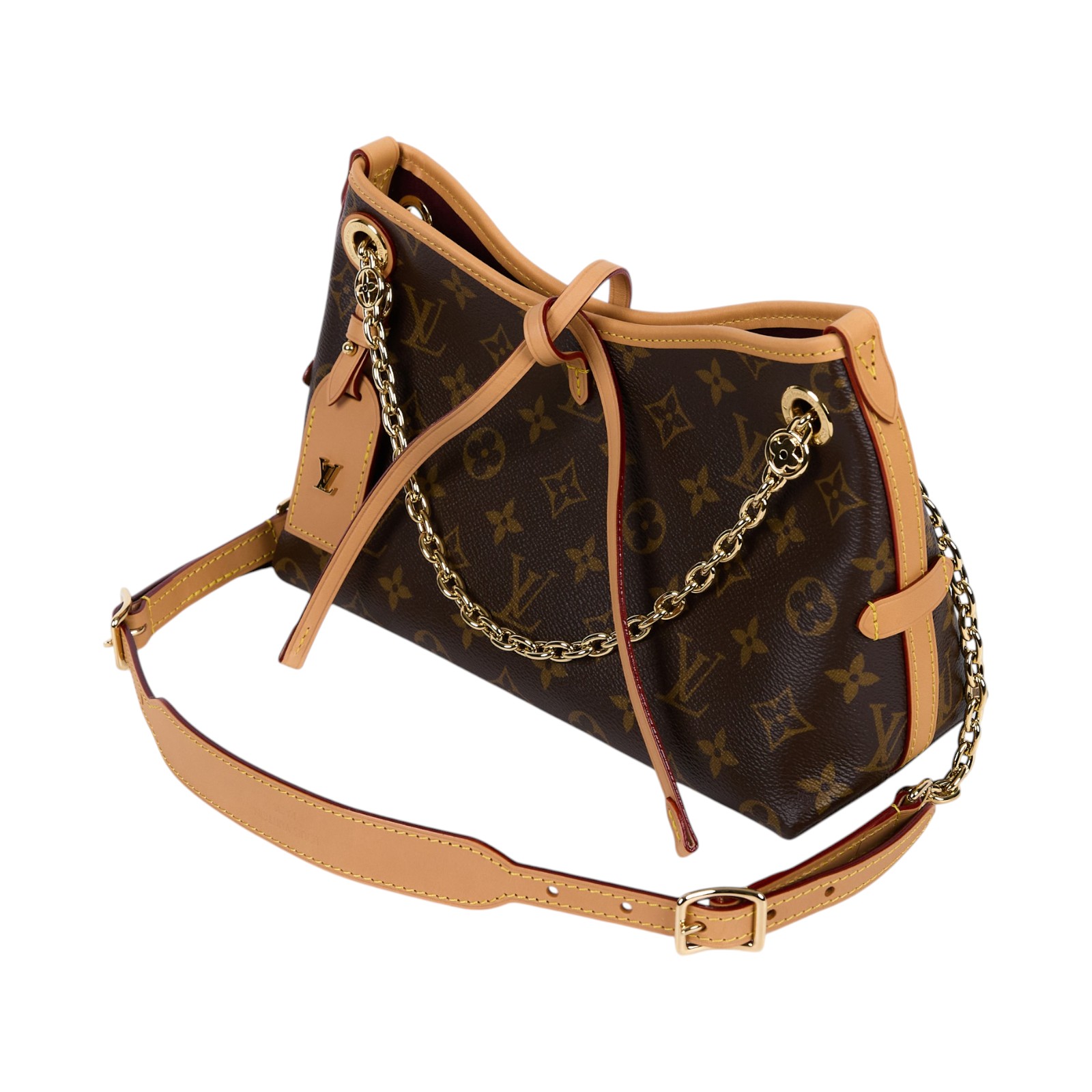 路易威登 LOUIS VUITTON CarryAll BB 手提包 M13014 晶片款 原花CARRYALL BB 原廠盒子/防塵袋/購買證明