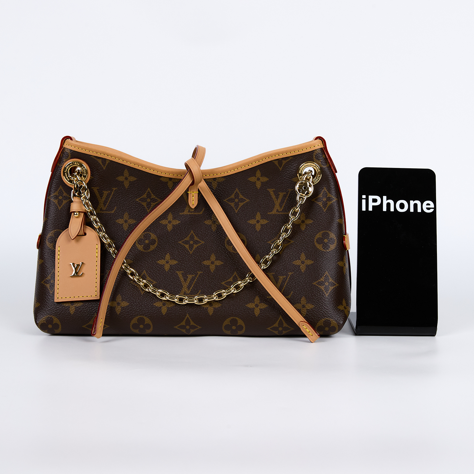 路易威登 LOUIS VUITTON CarryAll BB 手提包 M13014 晶片款 原花CARRYALL BB 原廠盒子/防塵袋/購買證明