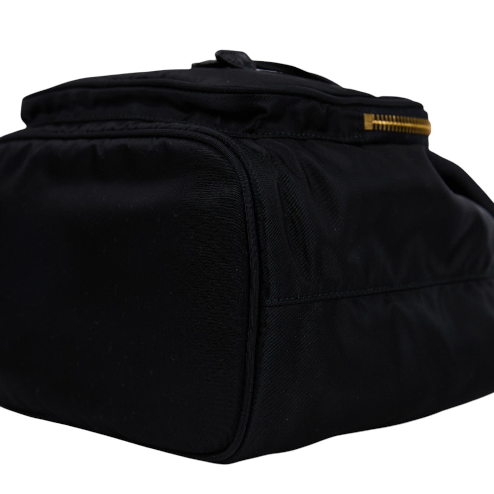 普拉達 PRADA Tessuto 水桶袋 1BH097_RV44 黑尼龍2WAY水桶包 防塵袋/保證卡/背帶