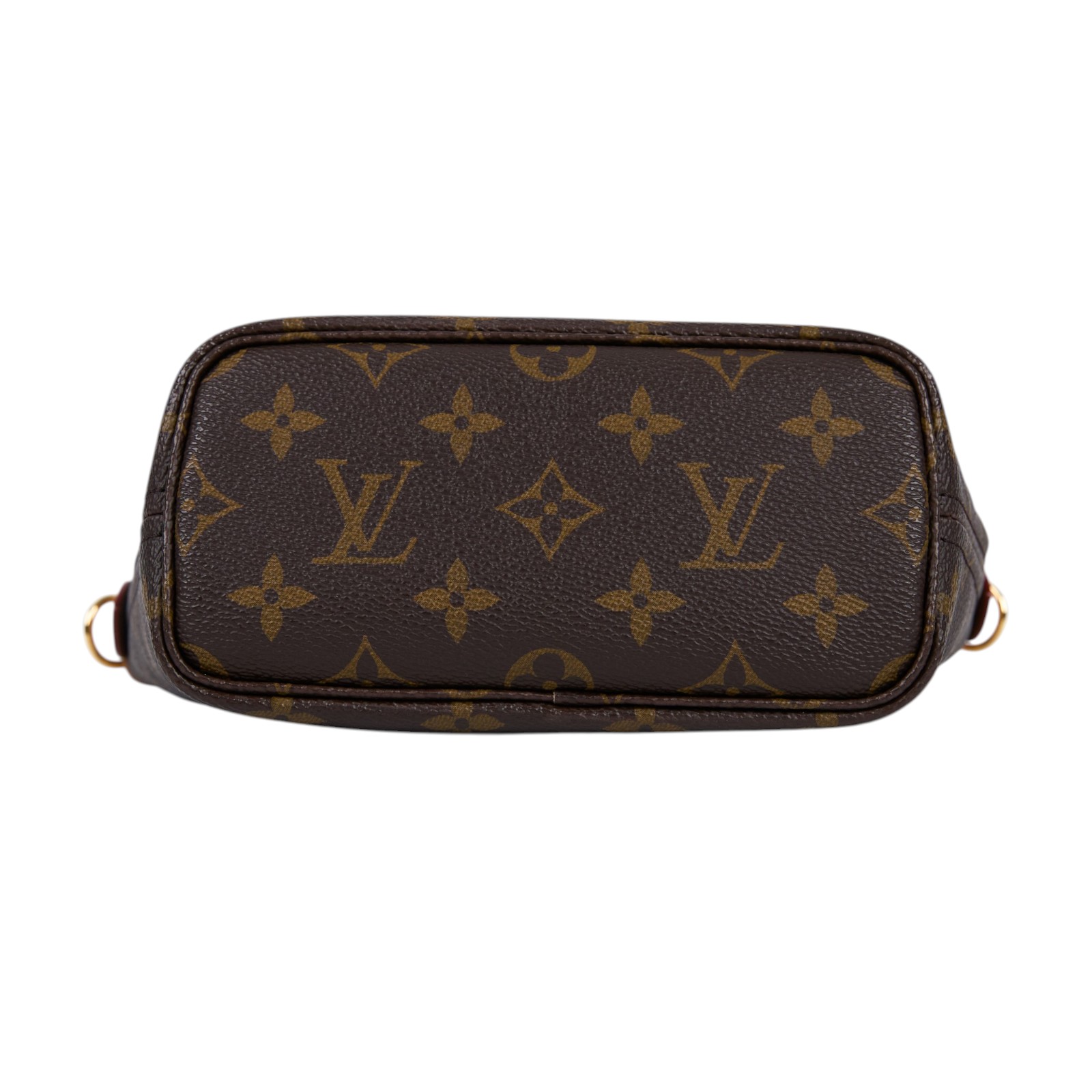路易威登 LOUIS VUITTON Neverfull BB 手提 斜背包 米色背袋 M46705 晶片款 原花NEVERFULL BB 背帶/內袋