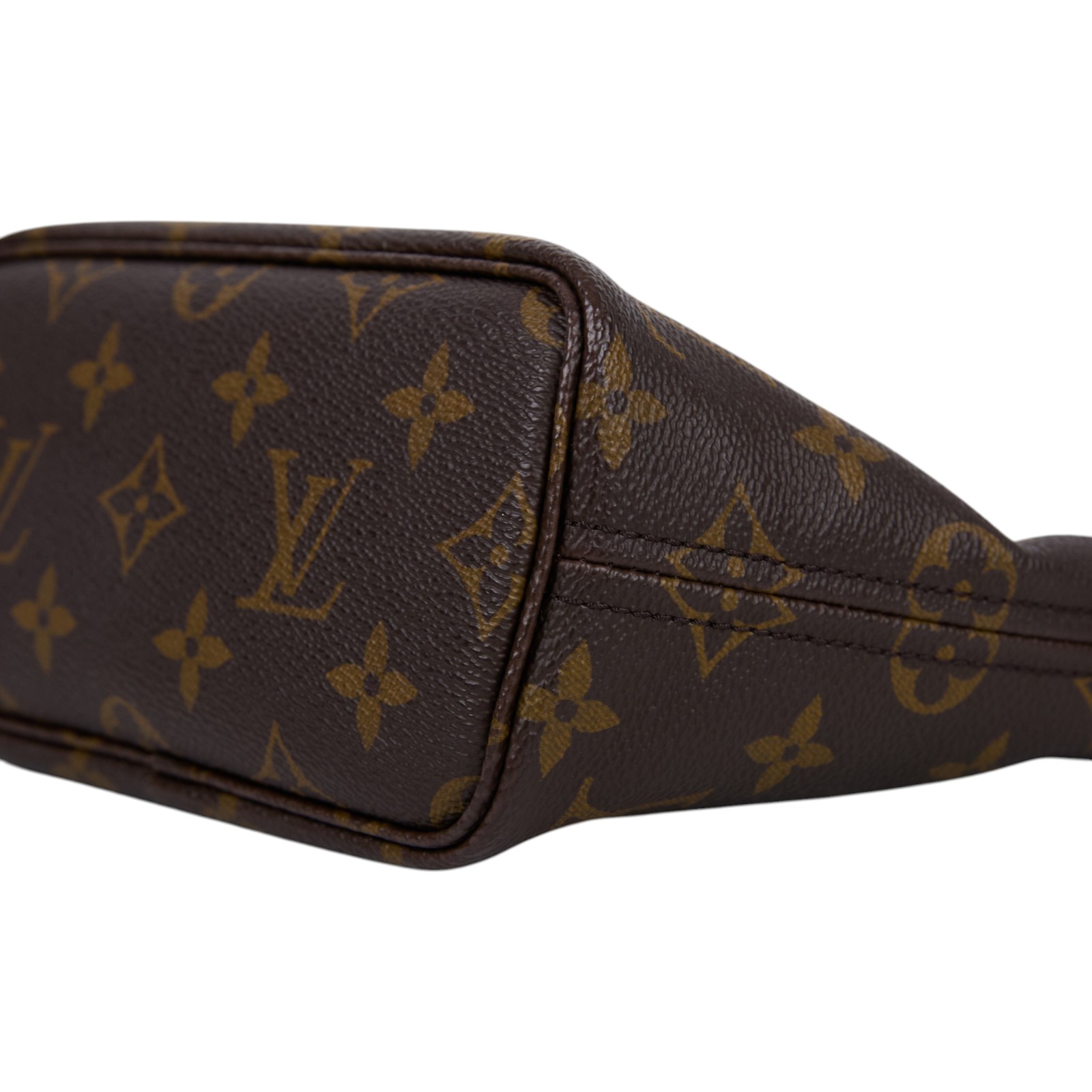 路易威登 LOUIS VUITTON Neverfull BB 手提 斜背包 米色背袋 M46705 晶片款 原花NEVERFULL BB 背帶/內袋