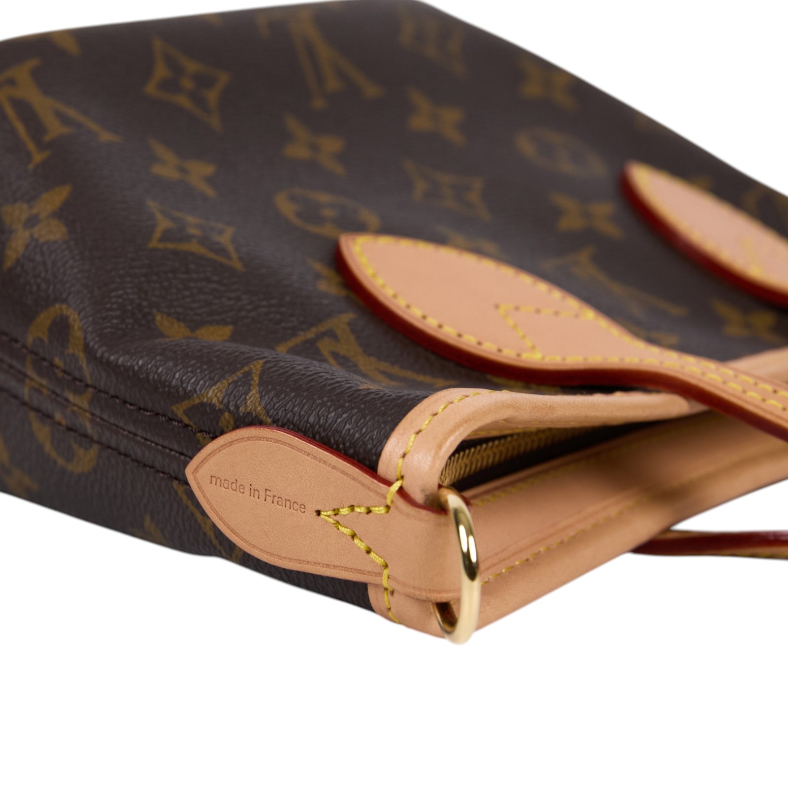 路易威登 LOUIS VUITTON Neverfull BB 手提 斜背包 米色背袋 M46705 晶片款 原花NEVERFULL BB 背帶/內袋