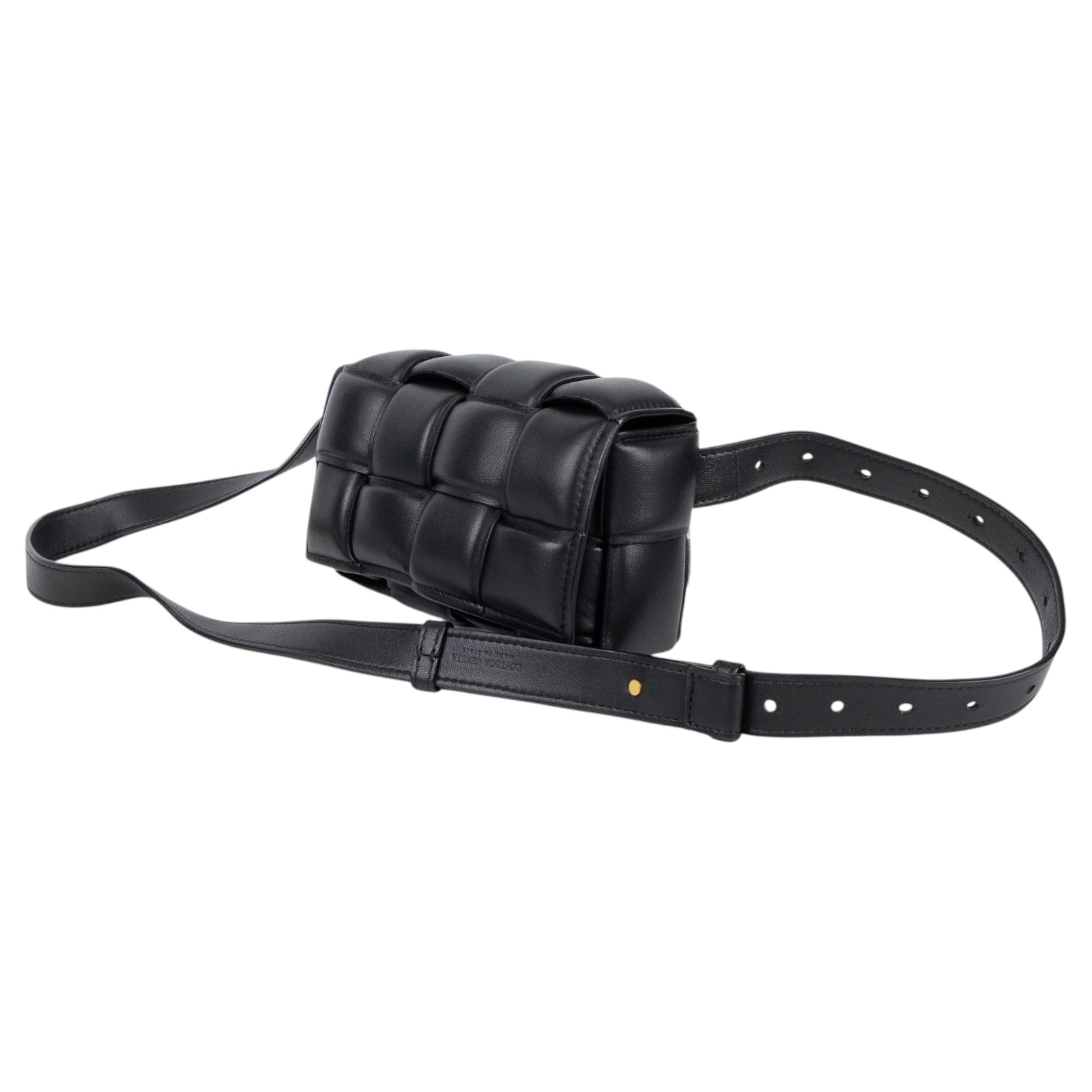 寶緹嘉 BOTTEGA VENETA Padded Cassette Maxi Intrecciato 編織包 710075VCQR1 晶片款  背帶