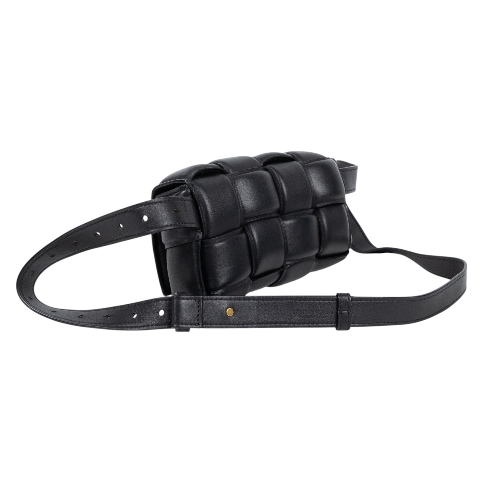 寶緹嘉 BOTTEGA VENETA Padded Cassette Maxi Intrecciato 編織包 710075VCQR1 晶片款  背帶