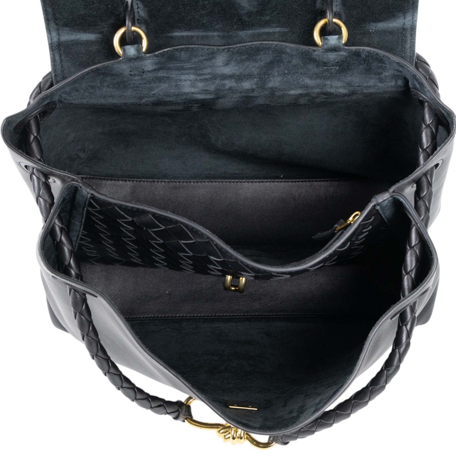 寶緹嘉 BOTTEGA VENETA Andiamo Ciao Ciao 中型 手提 肩背包  黑ANDIAMO CIAO CIAO 中號 防塵袋/STARP