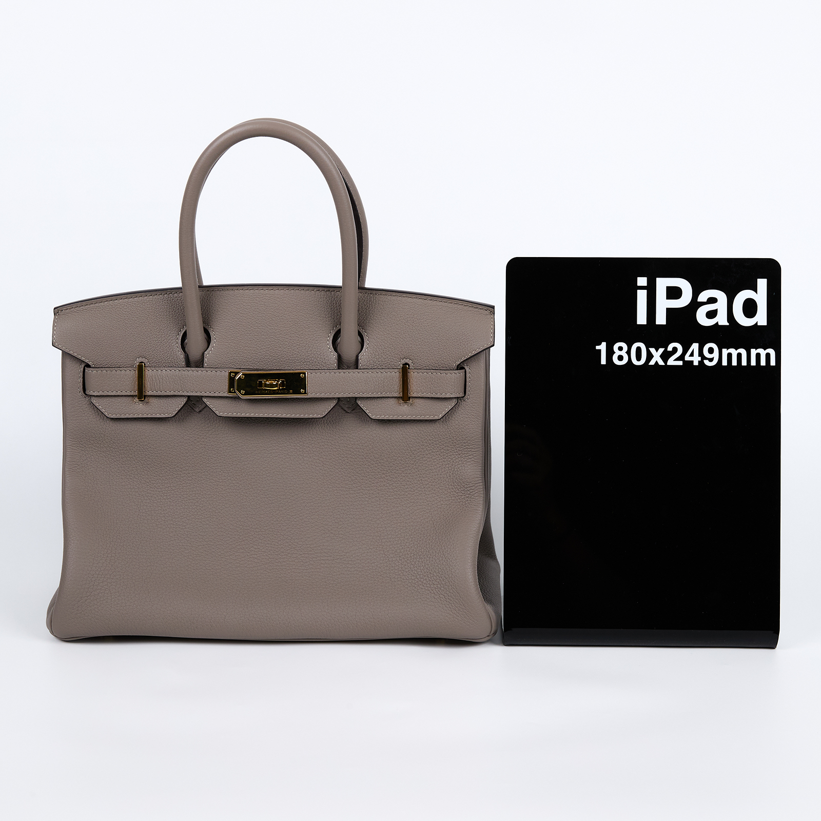 愛馬仕 Hermes Birkin Bag 柏金包 30 BK30 A HA 121 CY A刻灰BIRKIN30 防塵袋/鎖組/雨衣