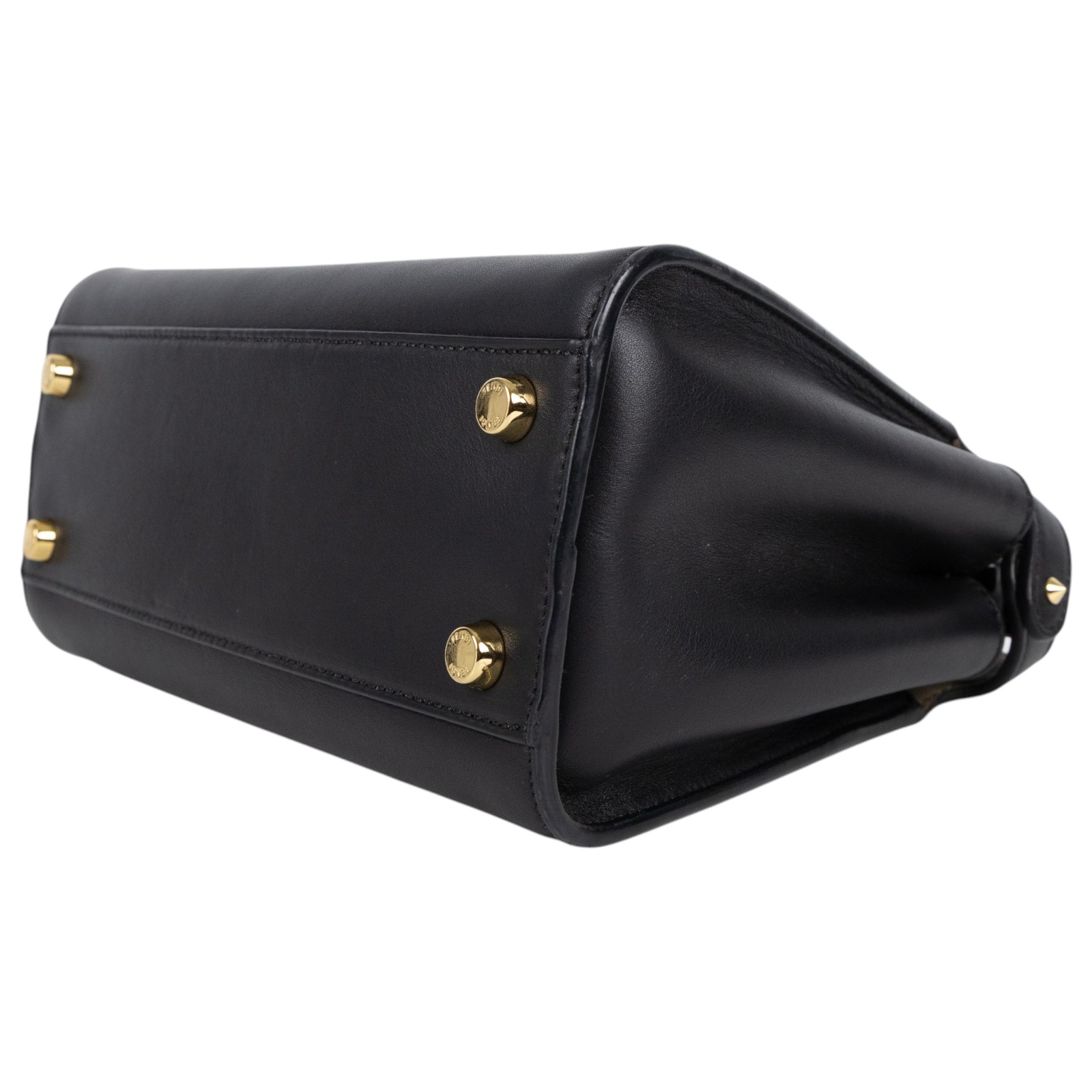 芬迪 FENDI Peekaboo 肩背 手提包 8BN302SMQ 黑PEEKABOO 背帶