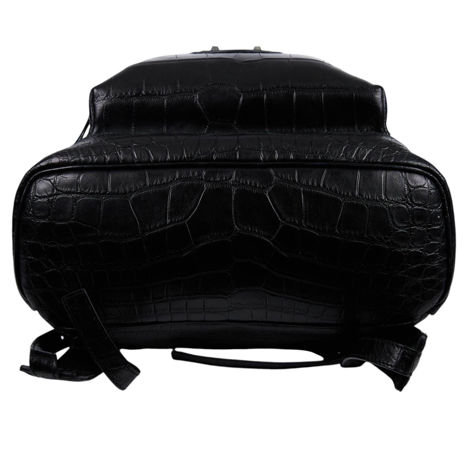 巴黎世家 BALENCIAGA Arena 後背包 435315LNR2N 黑CLASSIC鱷魚壓紋後背包 防塵袋