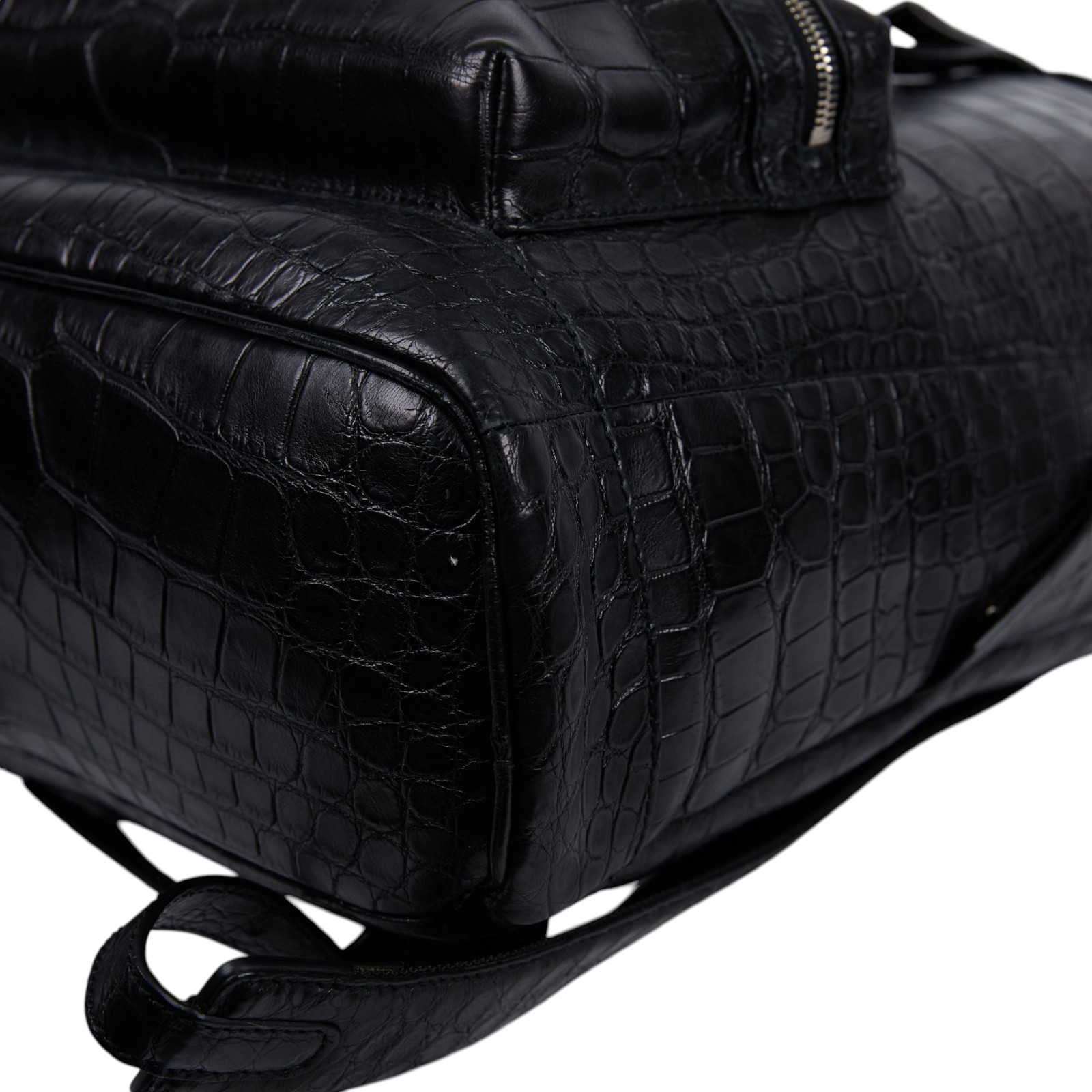 巴黎世家 BALENCIAGA Arena 後背包 435315LNR2N 黑CLASSIC鱷魚壓紋後背包 防塵袋