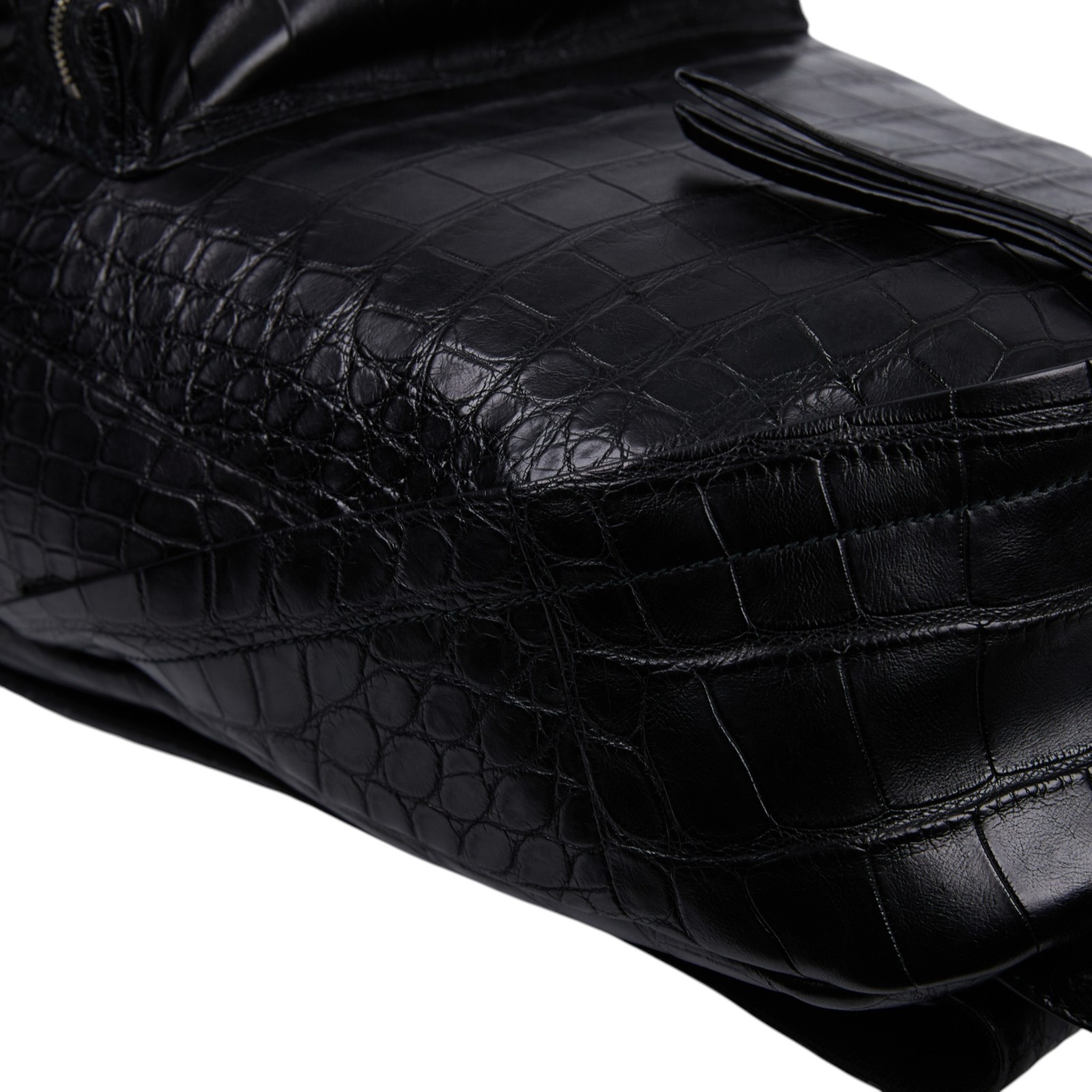 巴黎世家 BALENCIAGA Arena 後背包 435315LNR2N 黑CLASSIC鱷魚壓紋後背包 防塵袋