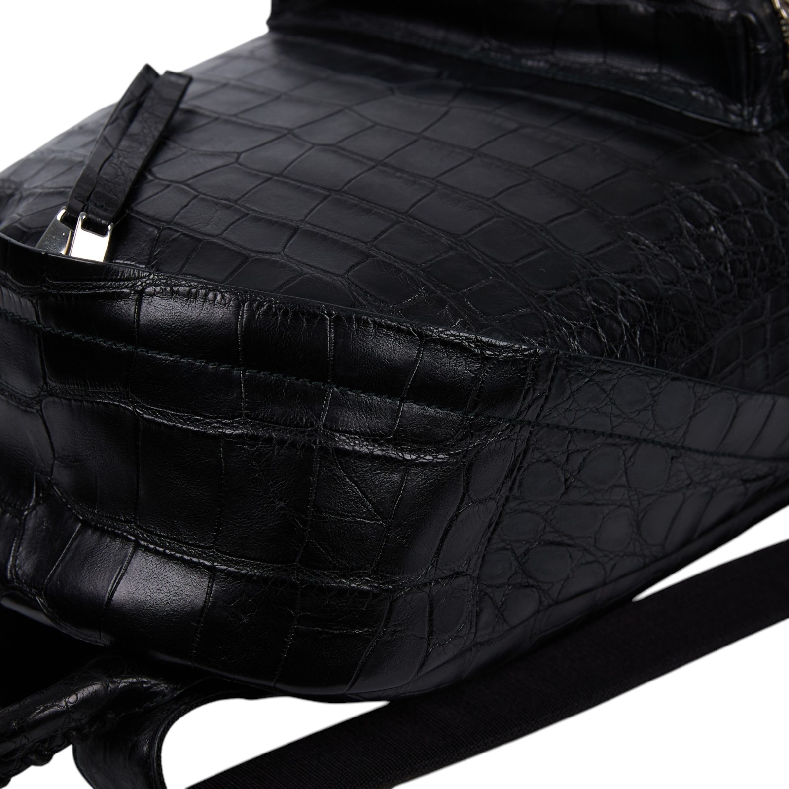 巴黎世家 BALENCIAGA Arena 後背包 435315LNR2N 黑CLASSIC鱷魚壓紋後背包 防塵袋