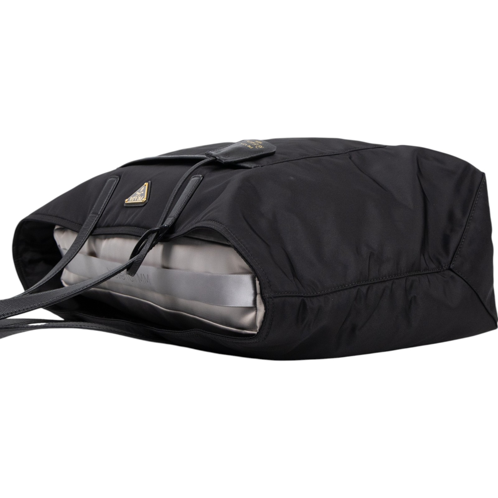普拉達 PRADA Re-Edition 1978 大型 手提袋 1BG527_R064 黑尼龍托特包 大號 無附屬品