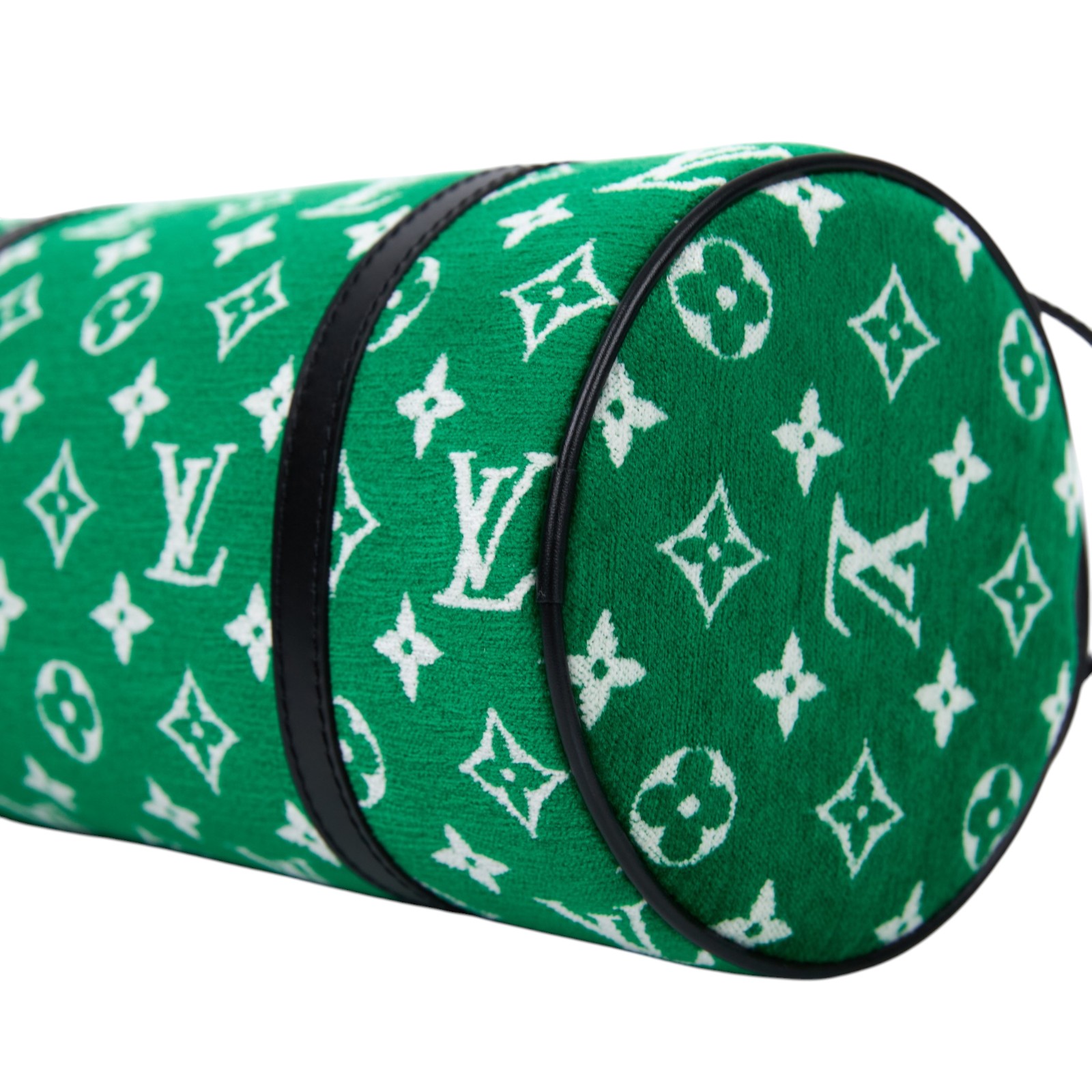 路易威登 LOUIS VUITTON Papillon 26  老花 手提包 肩背包 M46206 晶片款 綠絨布PAPILLON 購買證明正本