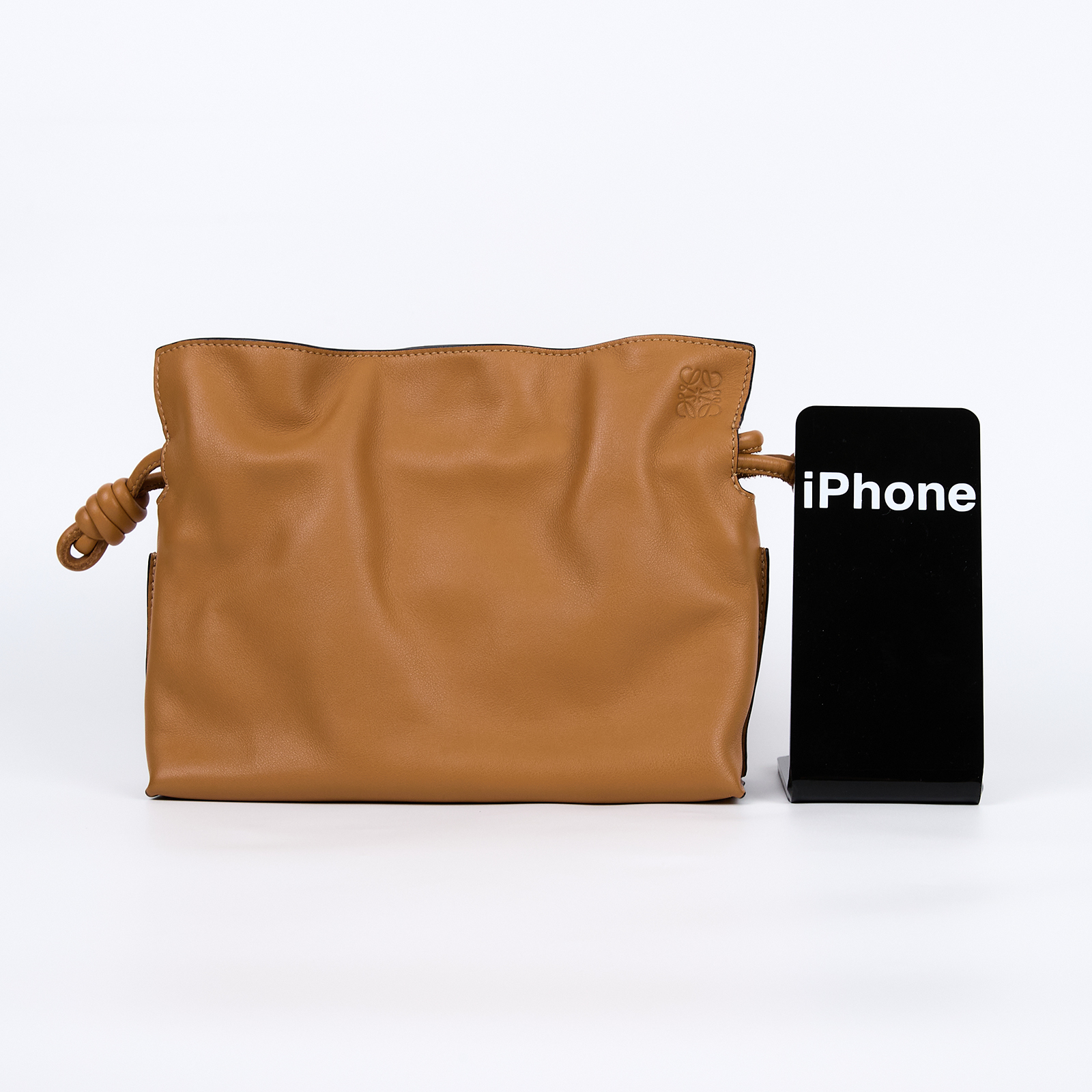 羅意威 LOEWE Mini Flamenco clutch 小牛皮 迷你 肩背包 A411FC2X73  防塵袋/購買證明