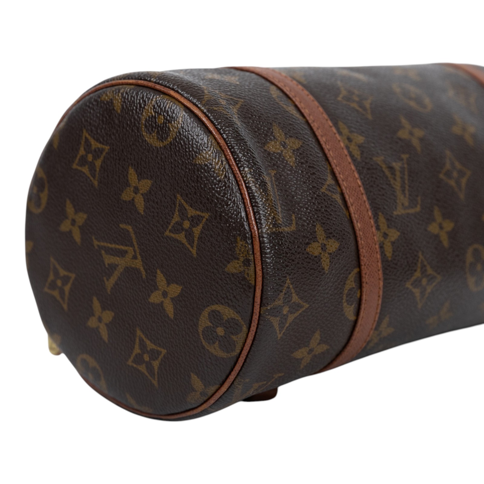 路易威登 LOUIS VUITTON Papillon 26 老花 圓筒 手提包 M51366 原花PAPILLON26 無附屬品