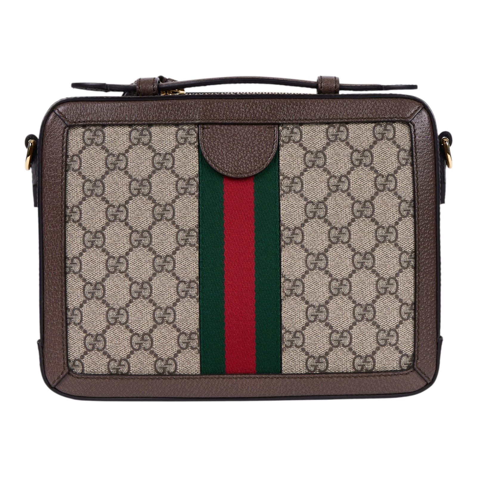 古馳 GUCCI Ophidia GG 小型 肩背包 550622 K05NG 棕OPHIDIA大化妝箱 防塵袋/原廠盒子背帶/購買證明正本
