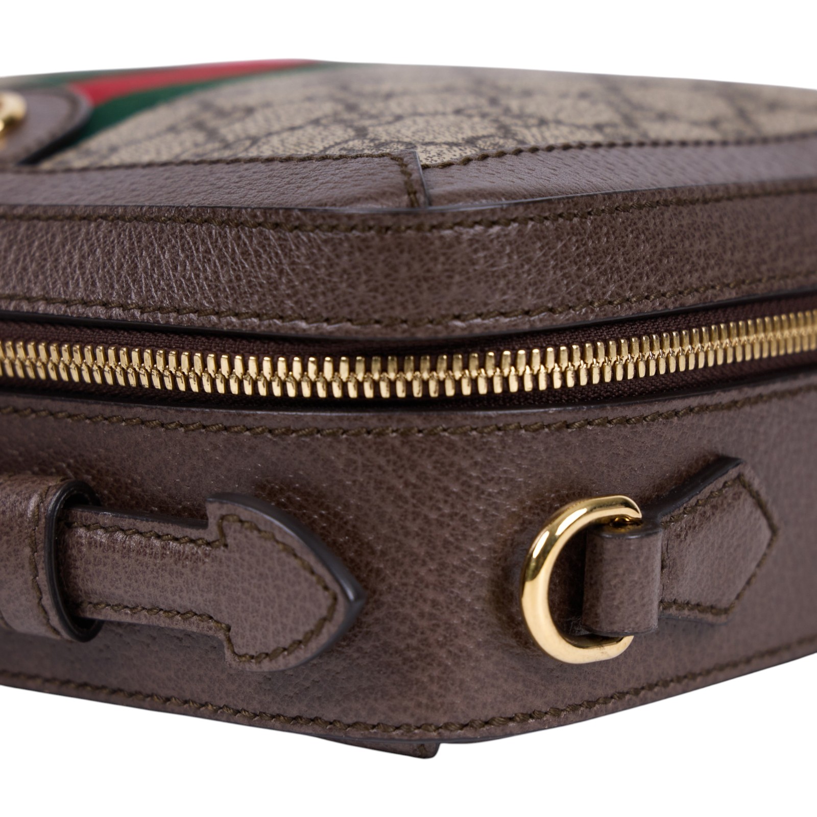 古馳 GUCCI Ophidia GG 小型 肩背包 550622 K05NG 棕OPHIDIA大化妝箱 防塵袋/原廠盒子背帶/購買證明正本