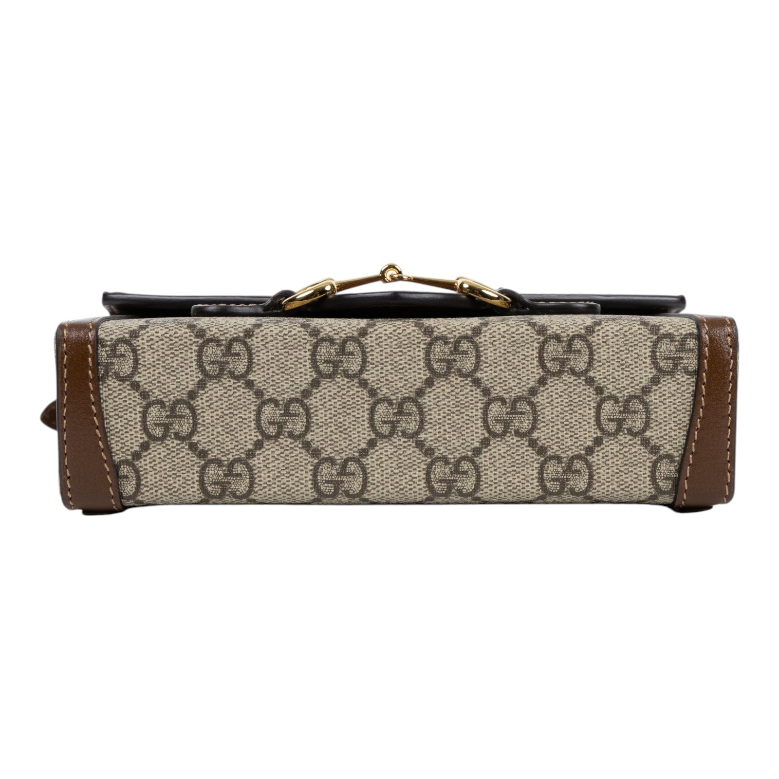 古馳 GUCCI Horsebit 1955 馬銜扣 迷你袋 斜背包 烏木色 699296 92TCG 棕1955 HORSEBIT MINI 原廠盒子/防塵袋