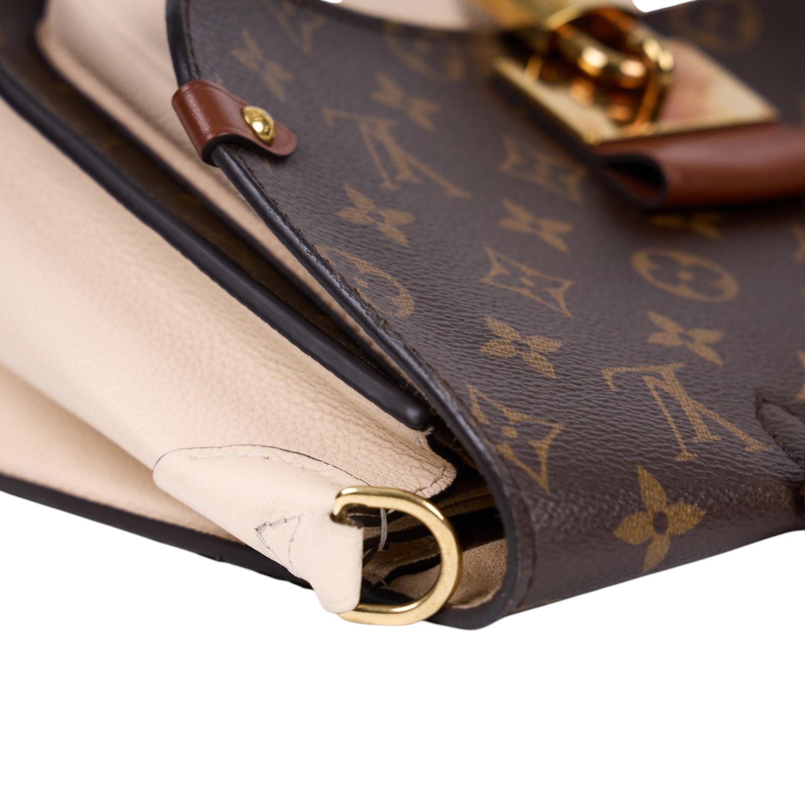 路易威登 LOUIS VUITTON Vaugirard 手提包 肩背包 斜背包 M44353 晶片款 原花拼色VAUGIRARD鎖頭包 原廠盒子/防塵袋/背帶