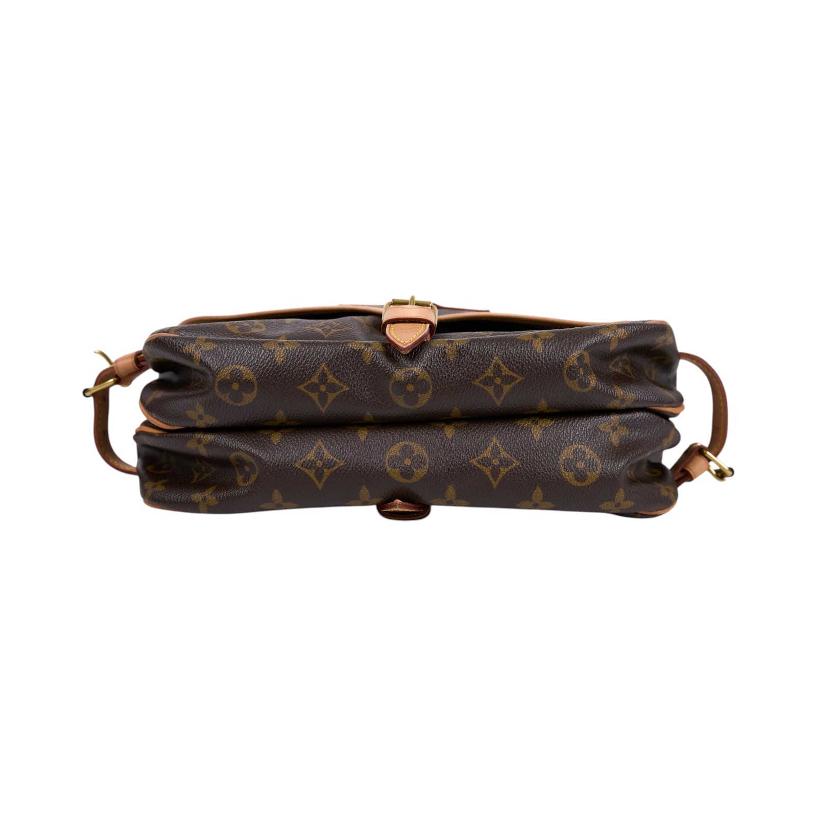 路易威登 LOUIS VUITTON Saumur 30 馬鞍包 M42256 原花SAUMUR 30 購買證明正本/防塵袋