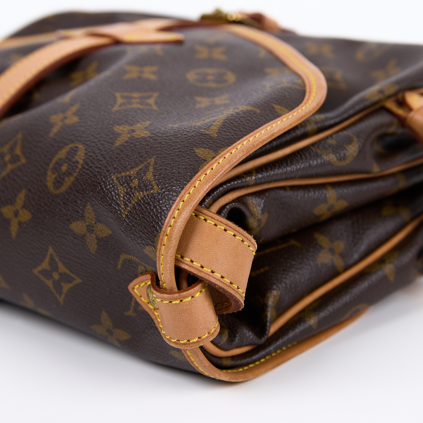 路易威登 LOUIS VUITTON Saumur 30 馬鞍包 M42256 原花SAUMUR 30 購買證明正本/防塵袋