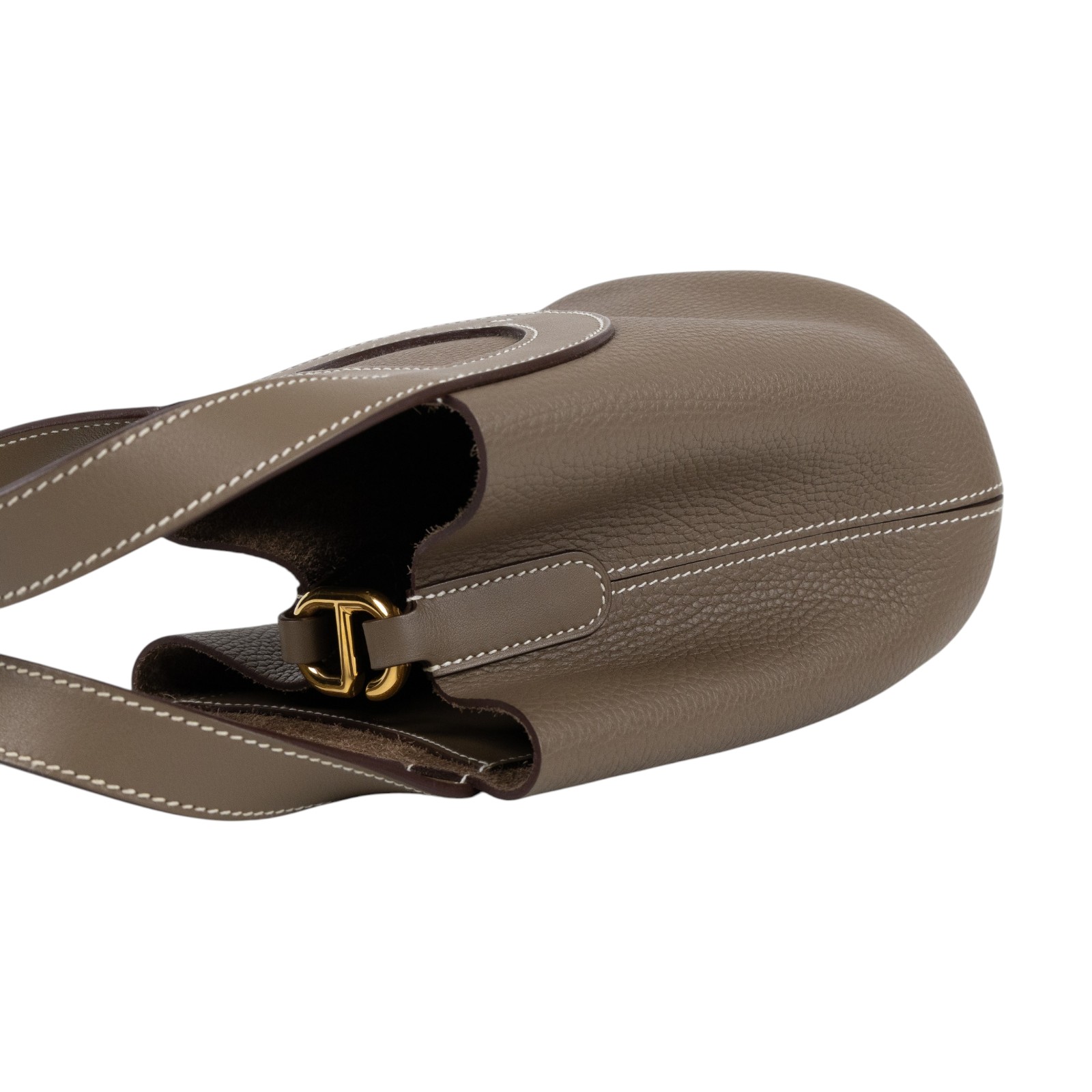 愛馬仕 Hermes In The Loop 18  豬鼻 菜籃子包 ITL18 WPU002N1 W刻大象灰金釦IN THE LOOP18 原廠盒子/防塵袋