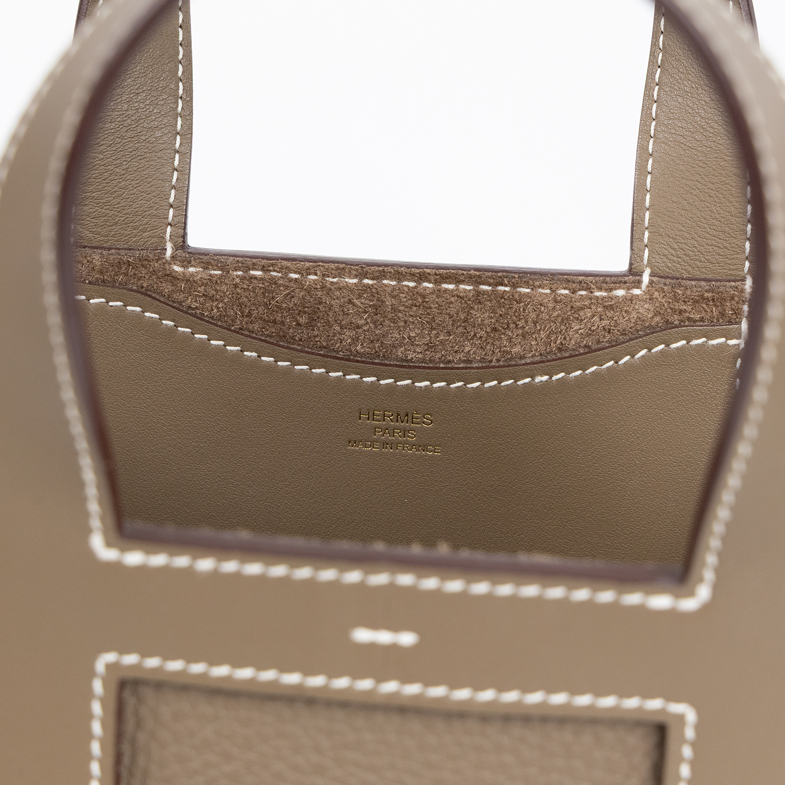 愛馬仕 Hermes In The Loop 18  豬鼻 菜籃子包 ITL18 WPU002N1 W刻大象灰金釦IN THE LOOP18 原廠盒子/防塵袋