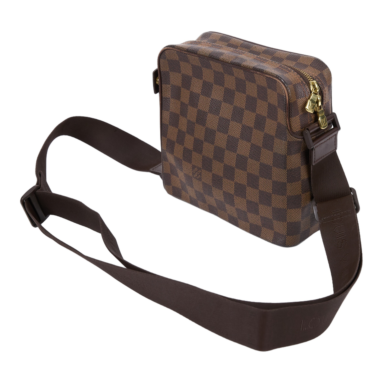 路易威登 LOUIS VUITTON Olav GM 斜背包 肩背包 棋盤格 N41442 棕棋盤格OLAF PM 防塵袋