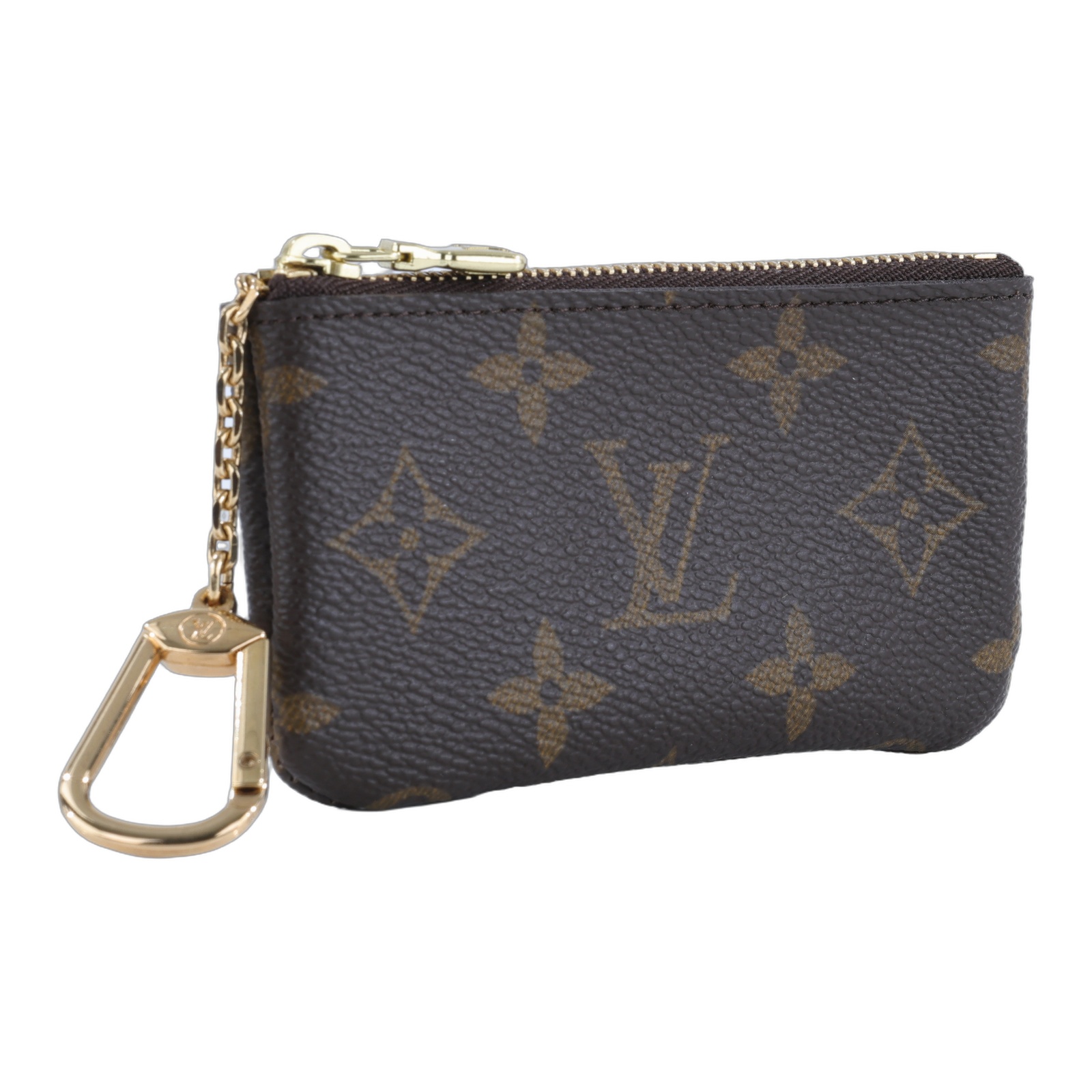 路易威登 LOUIS VUITTON 鑰匙零錢包 吊飾 經典帆布 M62650 原花拉鍊鑰匙包 原廠盒子