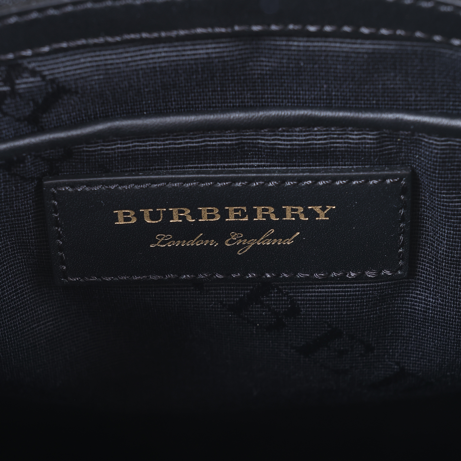 博柏利 BURBERRY The Rucksack 軍用後背包  黑尼龍後背包 無附屬品