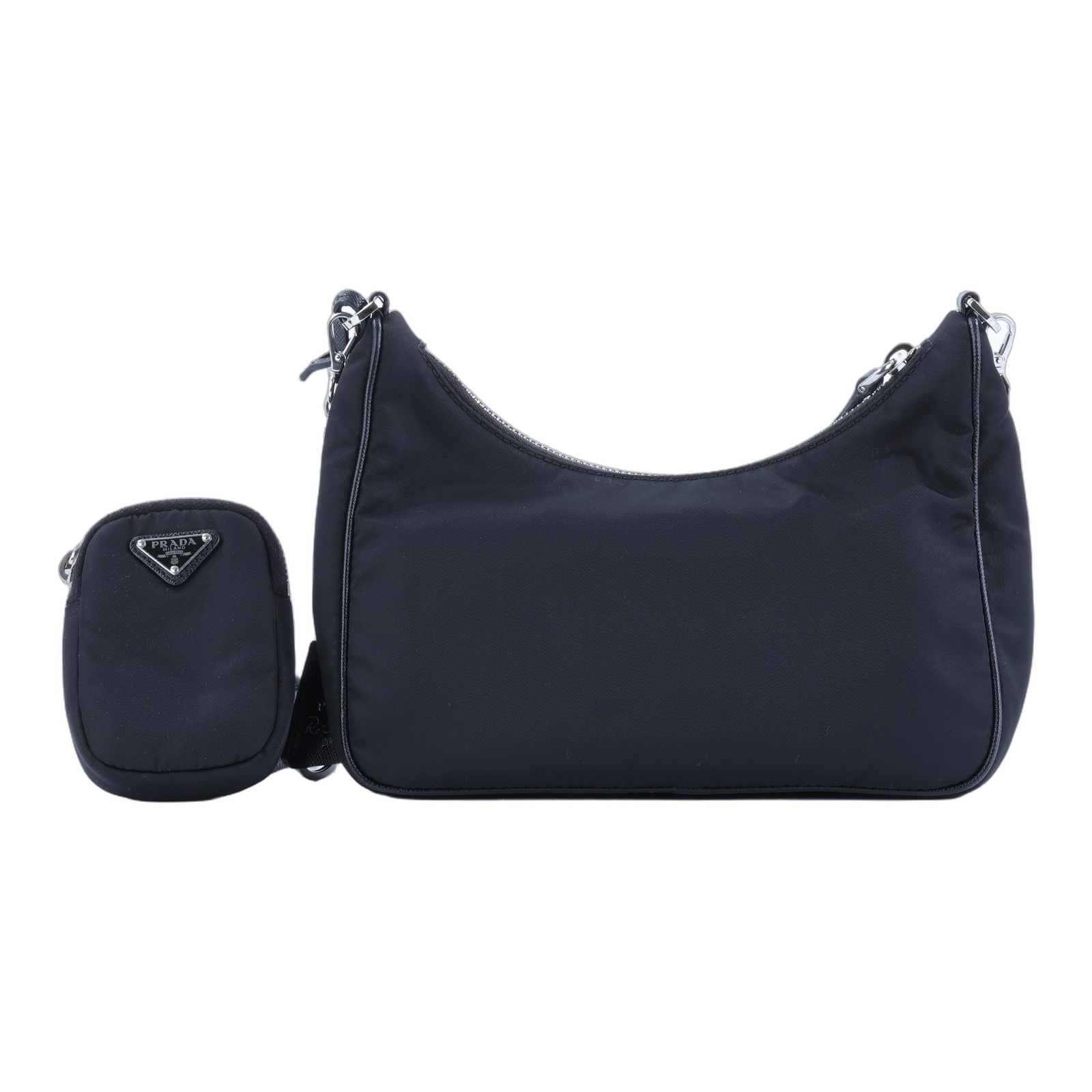 普拉達 PRADA Re-Edition 2005 Re-Nylon 手袋 1BH204_R064  原廠盒子/防塵袋x2/背帶/鏈帶/內袋/購買證明正本